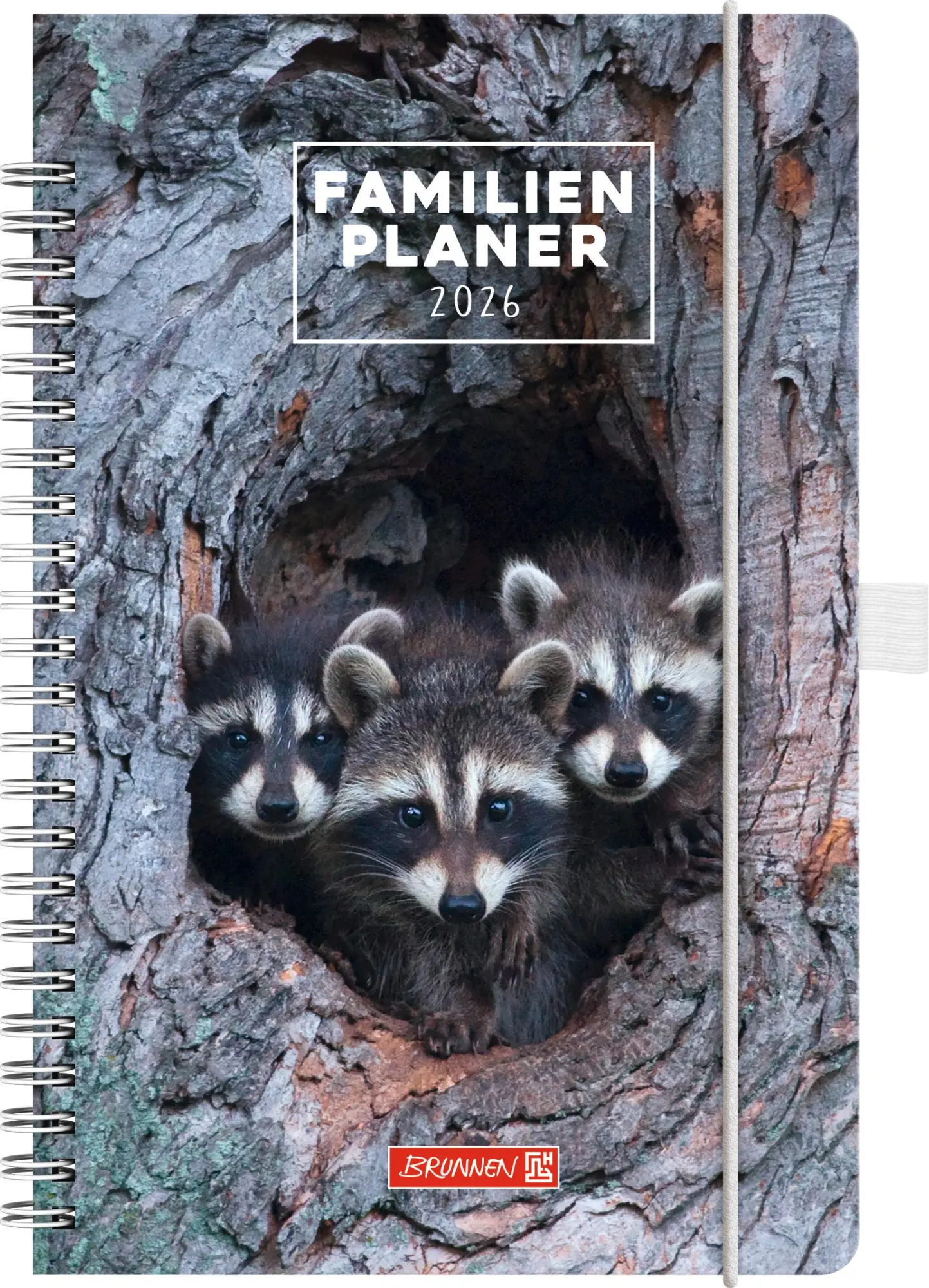 Cover: 4061947145830 | BRUNNEN 1070290026 Buchkalender Familienplaner 2026 "Animal" A5,...