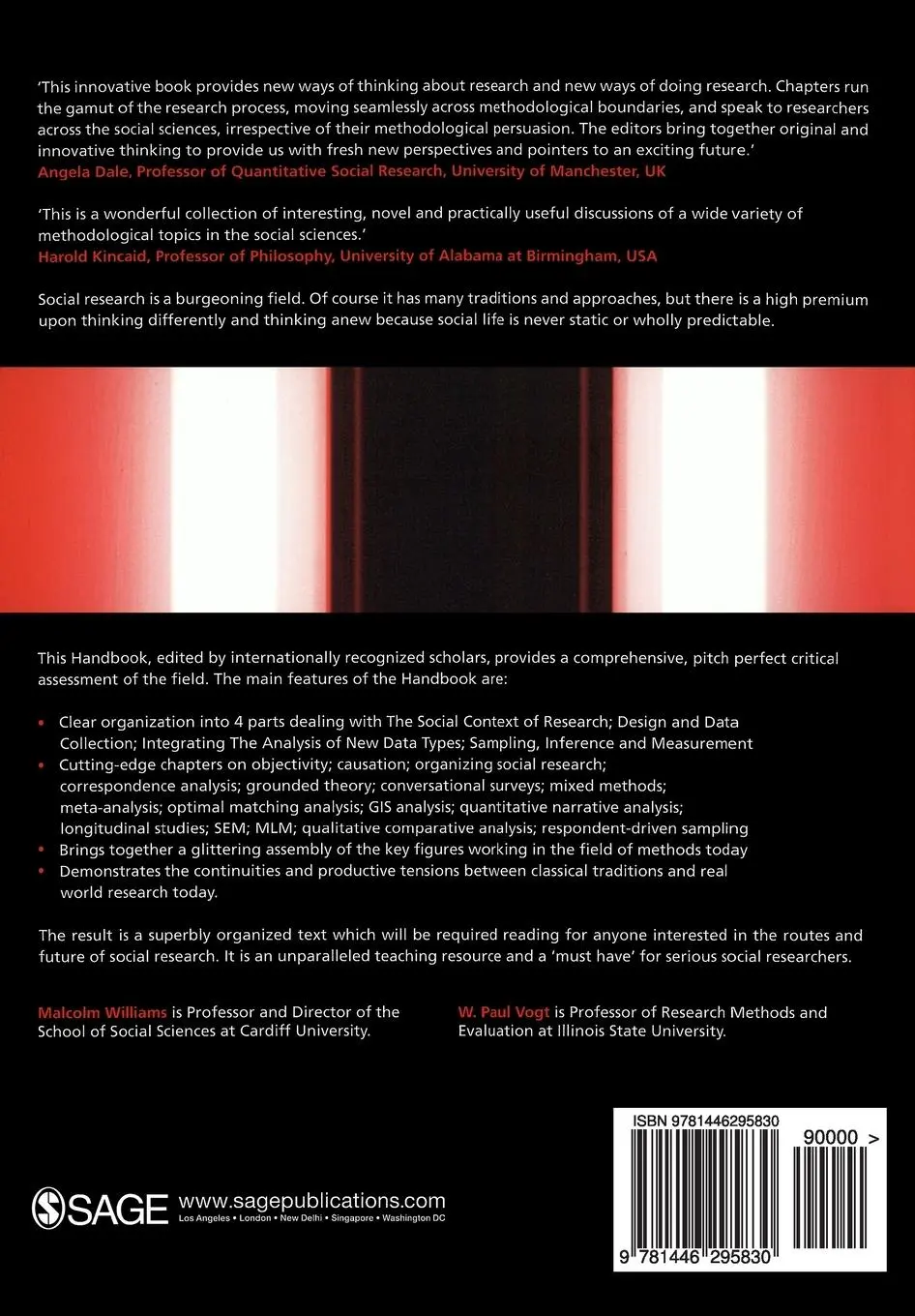 Rückseite: 9781446295830 | The SAGE Handbook of Innovation in Social Research Methods | Williams