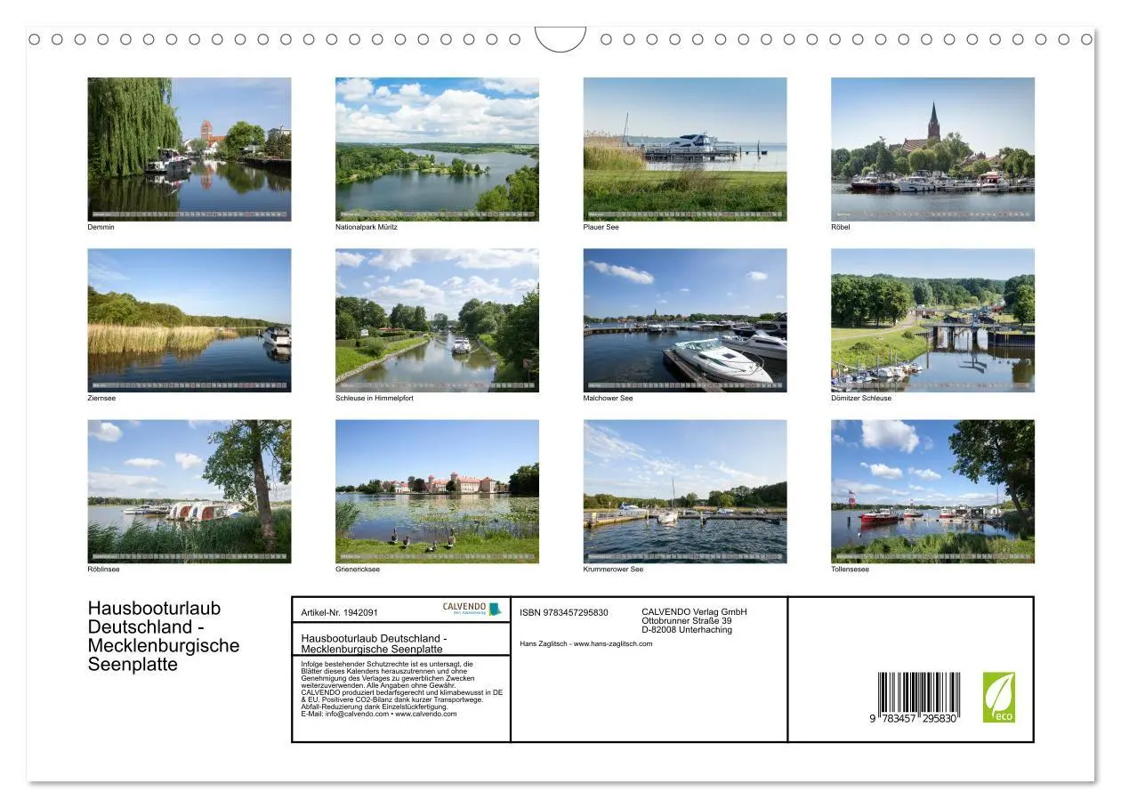 Bild: 9783457295830 | Hausbooturlaub Deutschland - Mecklenburgische Seenplatte...
