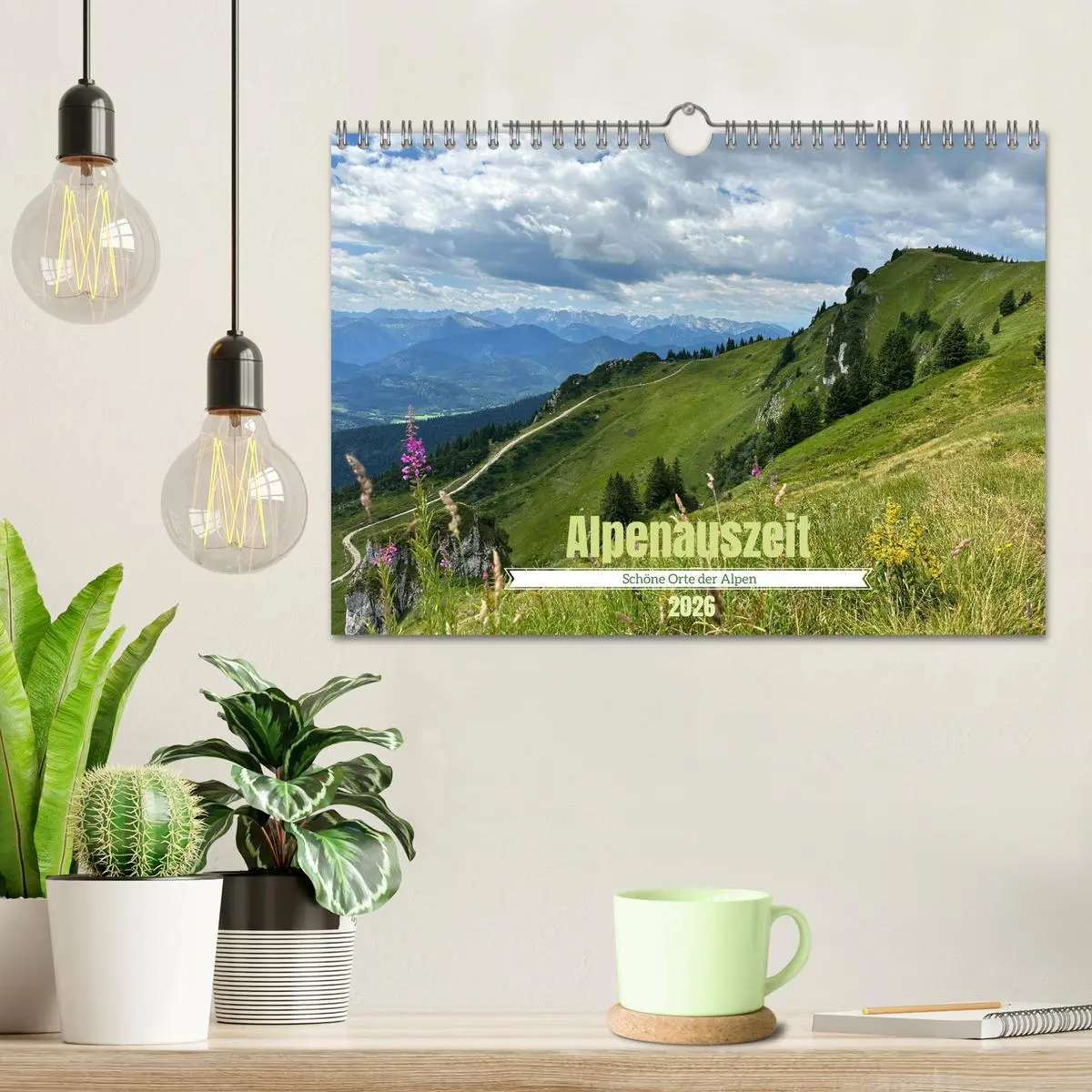 Bild: 9783457365830 | Alpenauszeit - Schöne Orte der Alpen (Wandkalender 2026 DIN A4...