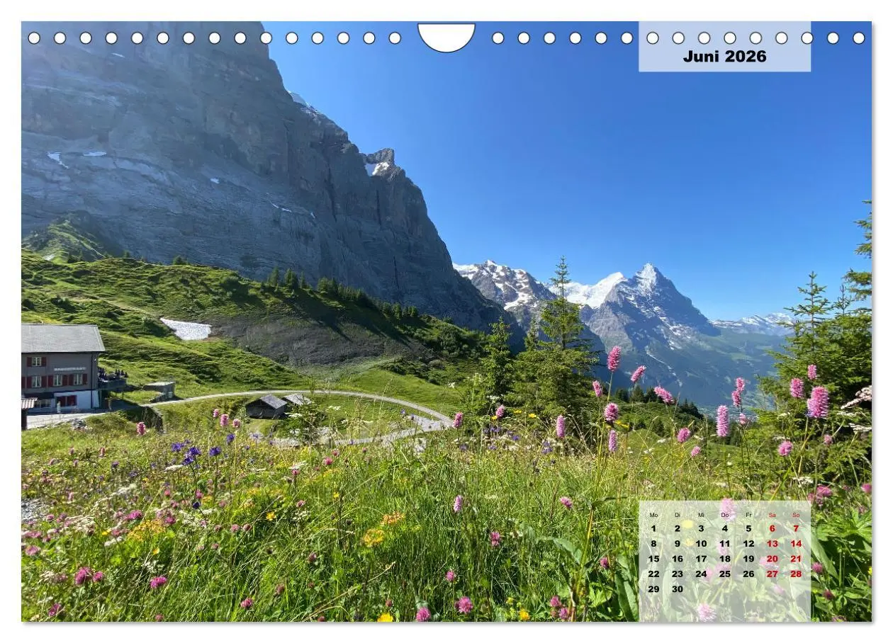 Bild: 9783457365830 | Alpenauszeit - Schöne Orte der Alpen (Wandkalender 2026 DIN A4...