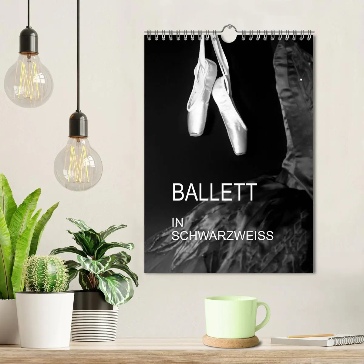 Bild: 9783516455830 | Ballett in Schwarzweiss (Wandkalender 2026 DIN A4 hoch), CALVENDO...