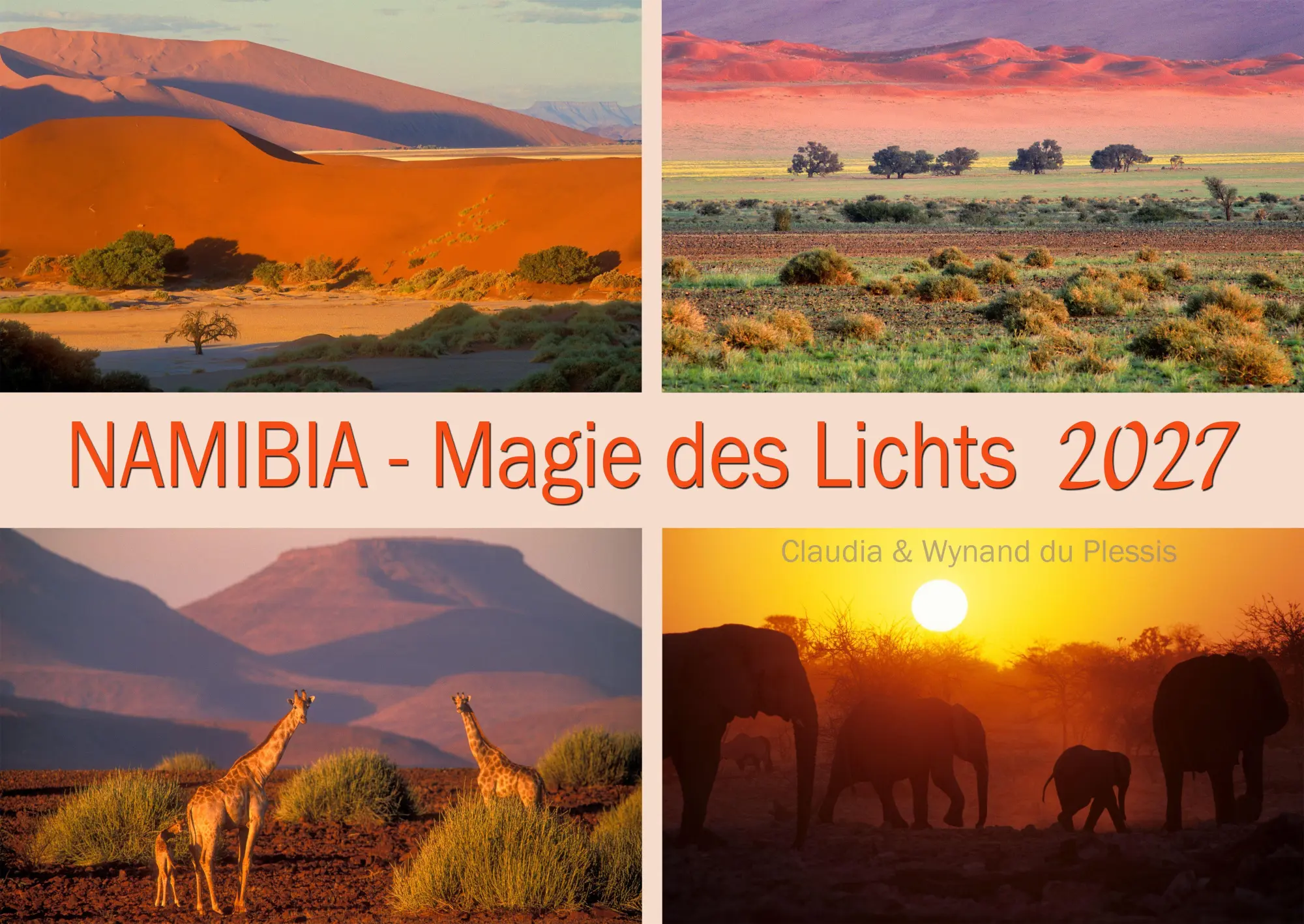 Cover: 9783947895830 | NAMIBIA - Magie des Lichts 2027 | Kalender | Deutsch | 2027