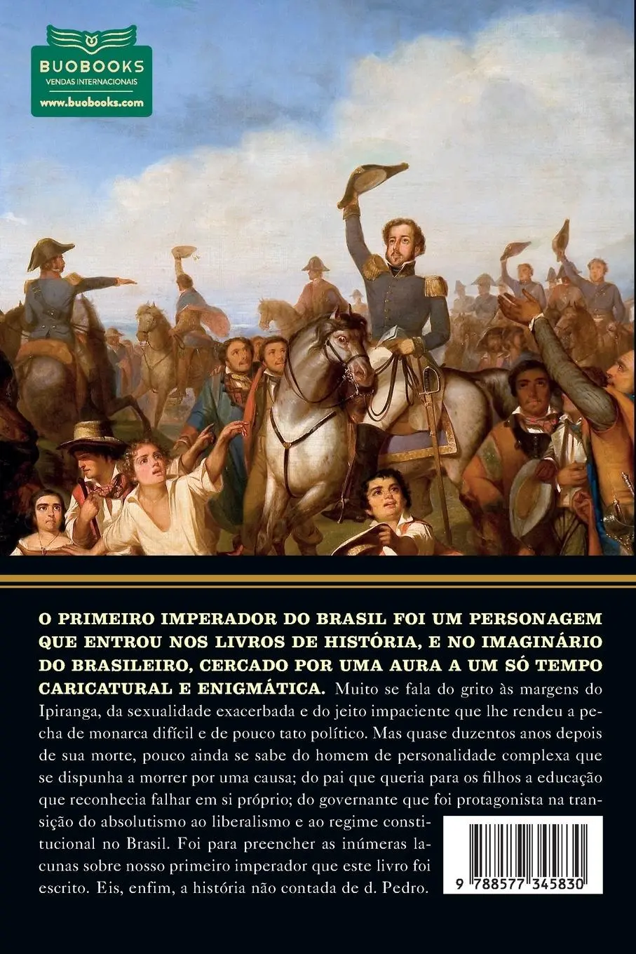 Rückseite: 9788577345830 | D. Pedro: a história não contada | Paulo Rezzutti | Taschenbuch | 2015