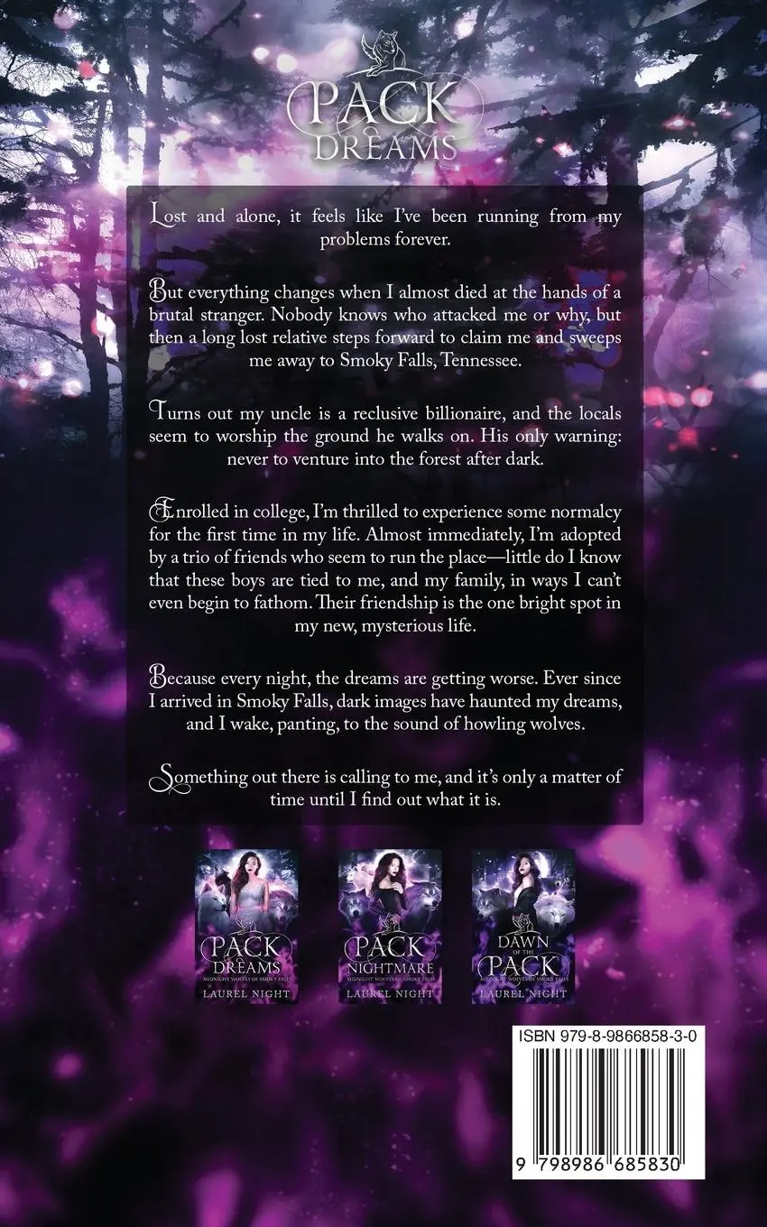 Rückseite: 9798986685830 | Pack Dreams | Laurel Night | Taschenbuch | Englisch | 2022