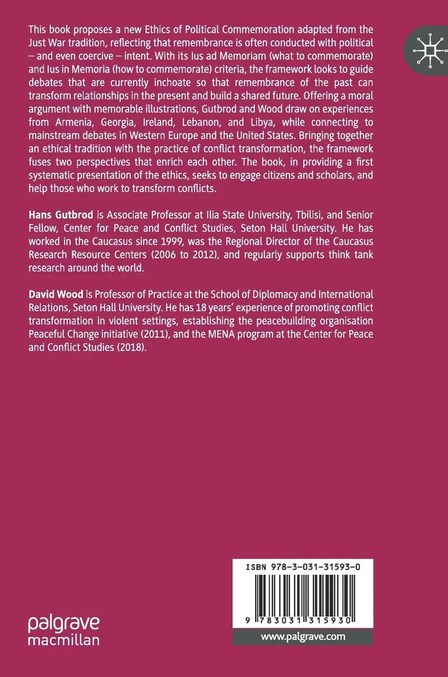 Rückseite: 9783031315930 | Ethics of Political Commemoration | Towards a New Paradigm | Buch | xv