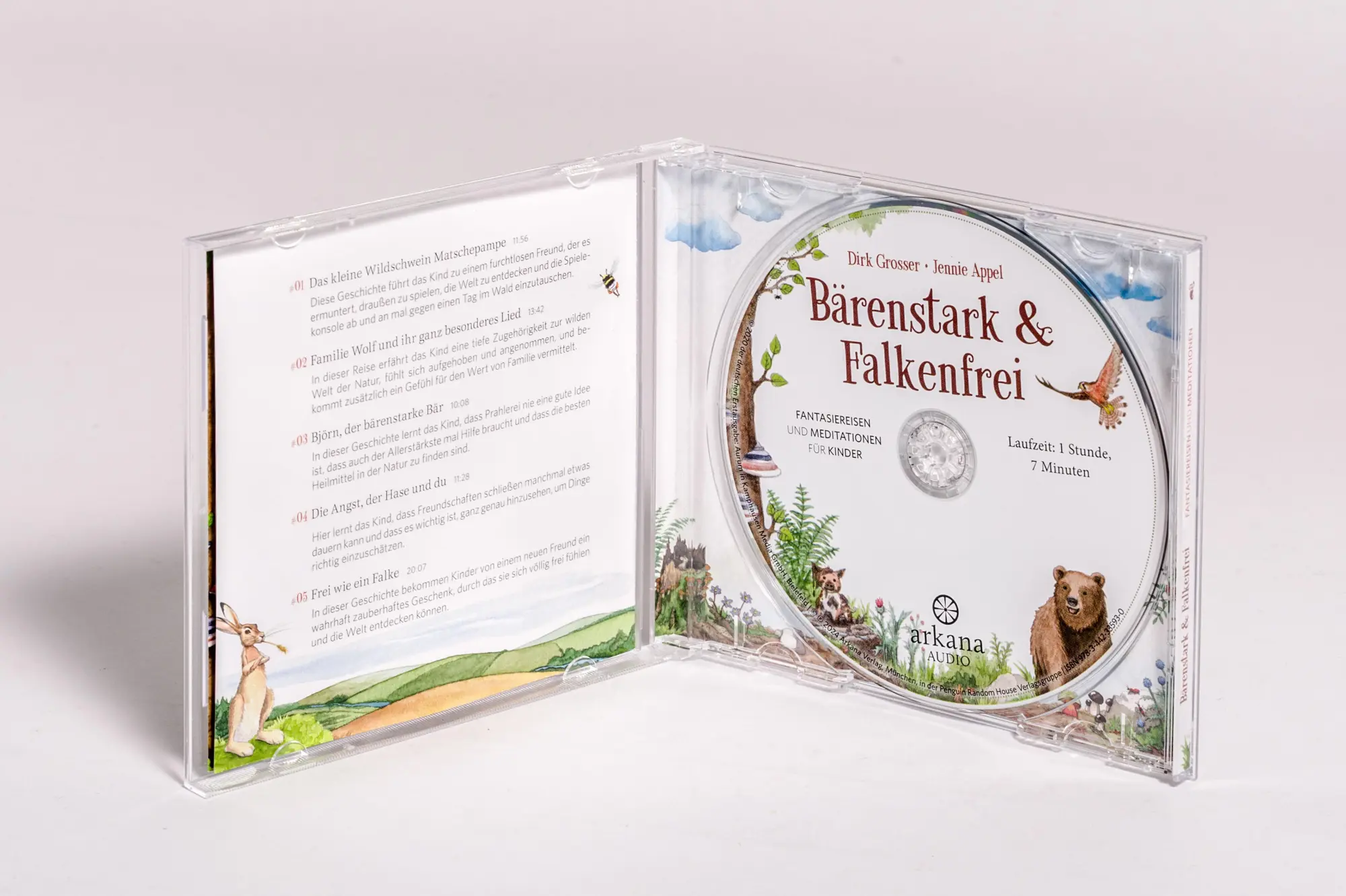 Bild: 9783442335930 | Bärenstark &amp; Falkenfrei | Fantasiereisen und Meditationen für Kinder