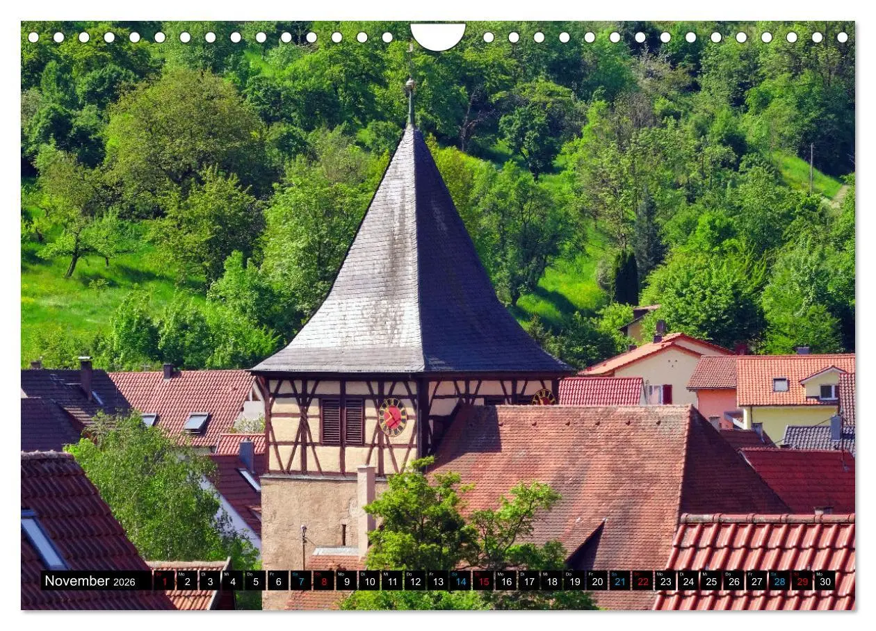 Bild: 9783457595930 | Weinstadt Strümpfelbach (Wandkalender 2026 DIN A4 quer), CALVENDO...