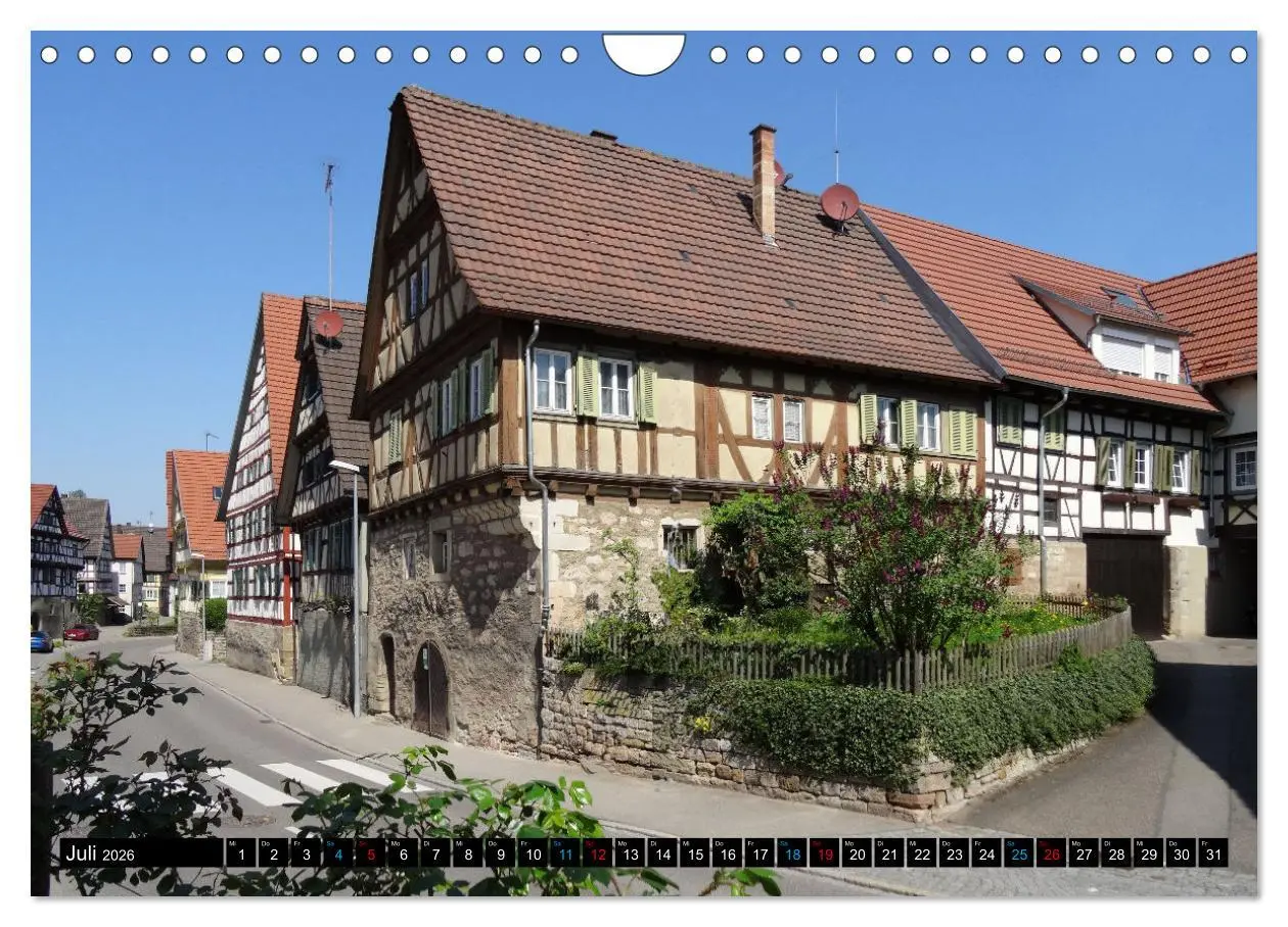 Bild: 9783457595930 | Weinstadt Strümpfelbach (Wandkalender 2026 DIN A4 quer), CALVENDO...
