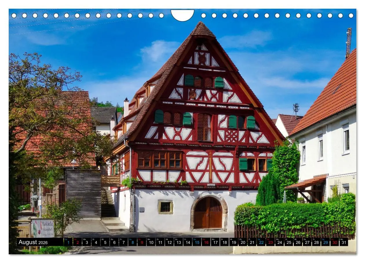 Bild: 9783457595930 | Weinstadt Strümpfelbach (Wandkalender 2026 DIN A4 quer), CALVENDO...