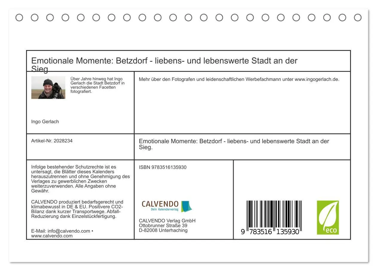Bild: 9783516135930 | Emotionale Momente: Betzdorf - liebens- und lebenswerte Stadt an...