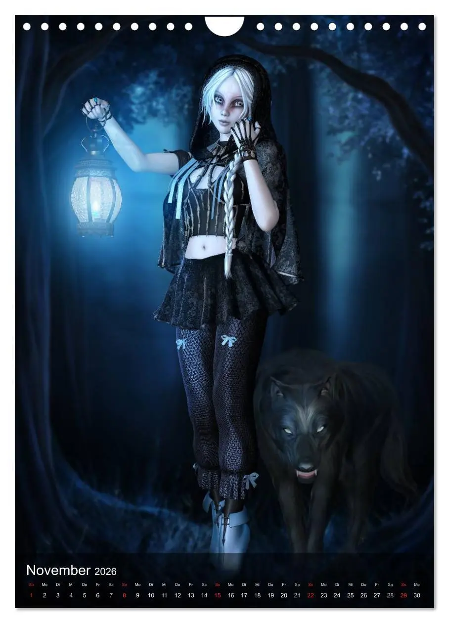 Bild: 9783516445930 | Mädchen im Manga Style (Wandkalender 2026 DIN A4 hoch), CALVENDO...