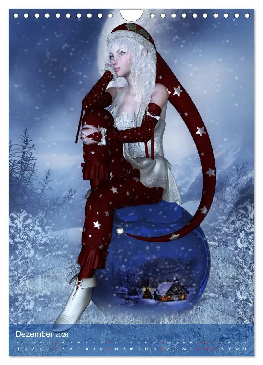 Bild: 9783516445930 | Mädchen im Manga Style (Wandkalender 2026 DIN A4 hoch), CALVENDO...