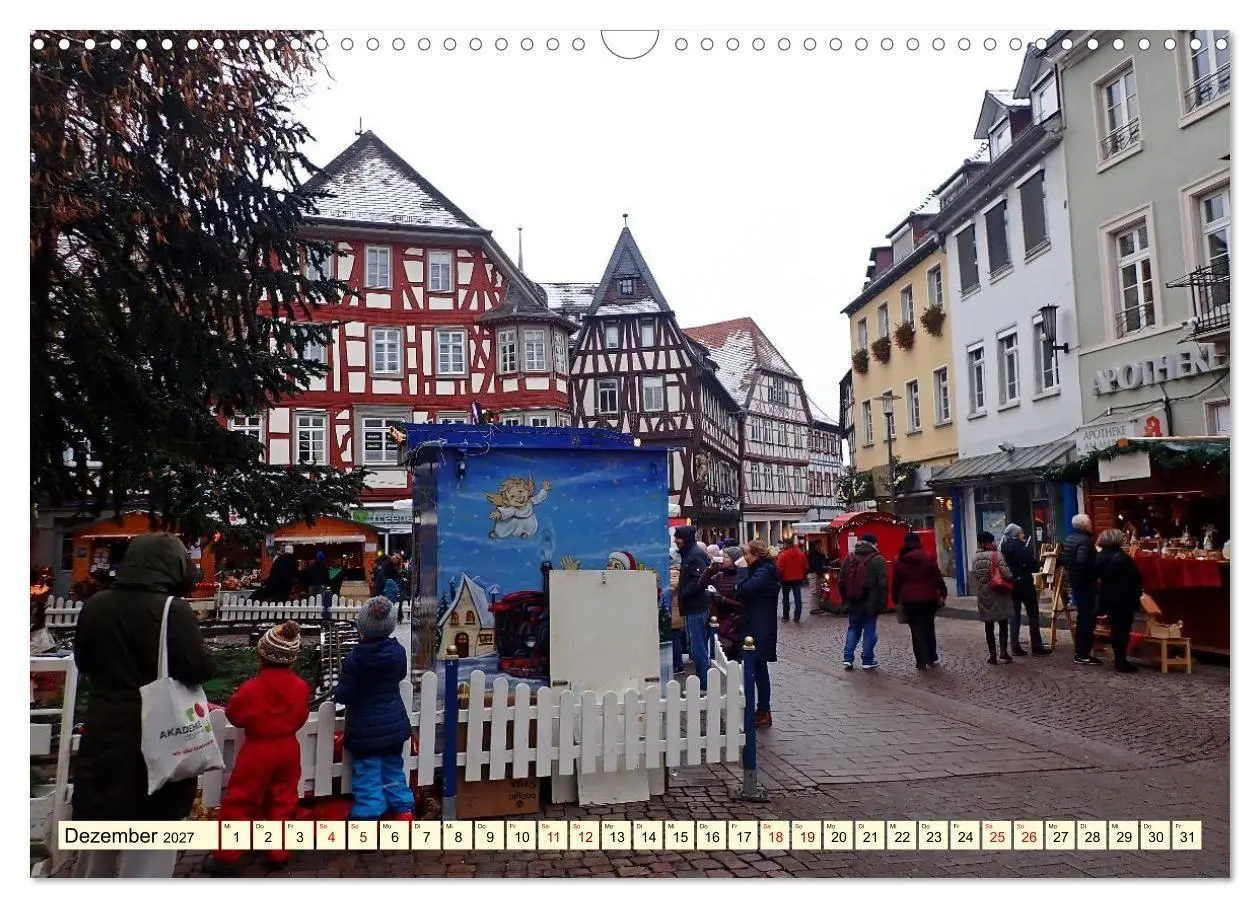 Bild: 9783516755930 | Bensheim an der Bergstraße Mandelblüte, Wein und Fachwerk...
