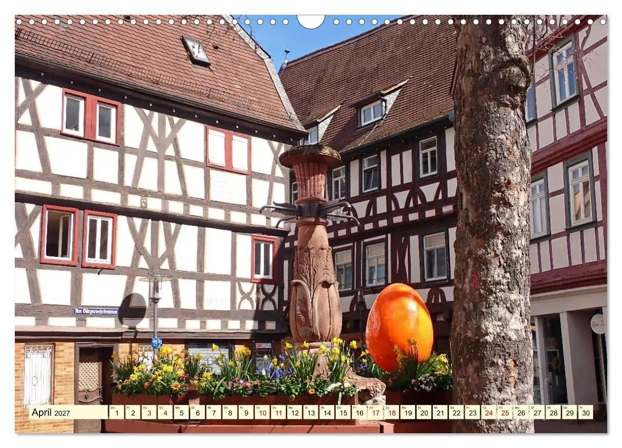 Bild: 9783516755930 | Bensheim an der Bergstraße Mandelblüte, Wein und Fachwerk...