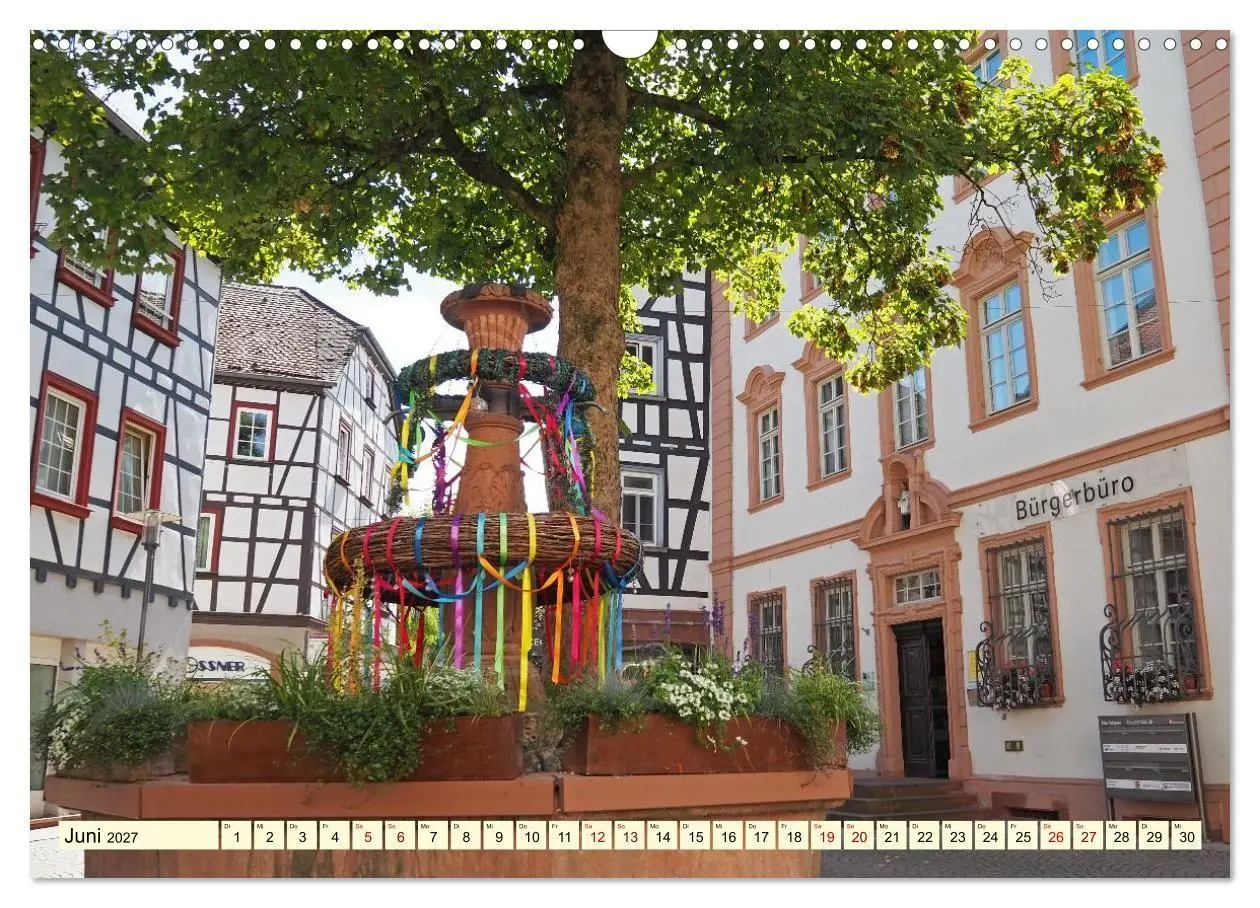 Bild: 9783516755930 | Bensheim an der Bergstraße Mandelblüte, Wein und Fachwerk...