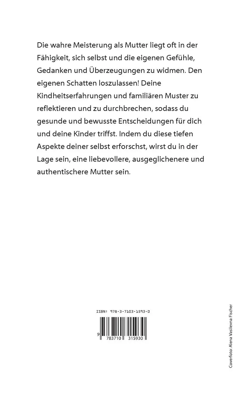 Rückseite: 9783710315930 | Durch den Schatten ins Licht | Ratgeber für Mütter | Fischer | Buch