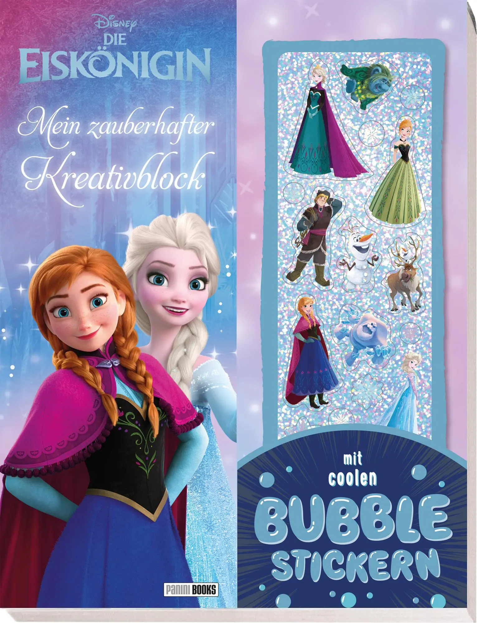 Cover: 9783833245930 | Disney Die Eiskönigin: Mein zauberhafter Kreativblock | Panini | Buch