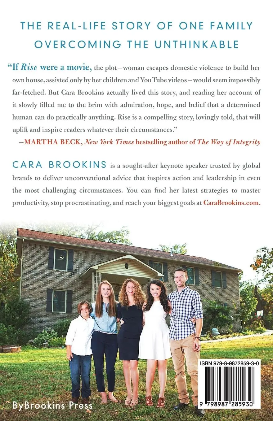 Rückseite: 9798987285930 | Rise | How a House Built a Family | Cara Brookins | Taschenbuch | 2023