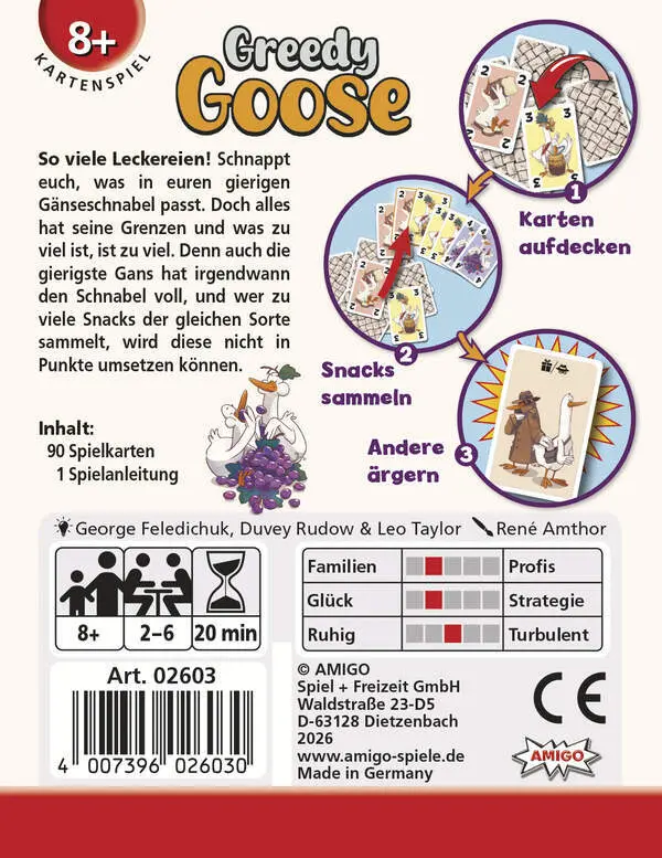 Bild: 4007396026030 | Greedy Goose | Spiel | In Karton | 02603 | Deutsch | 2026