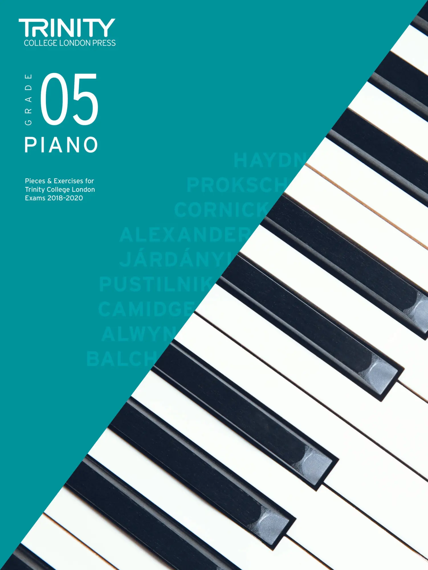 Cover: 9780857366030 | Trinity College London Piano Exam Pieces &amp; Exercises 2018-2020....