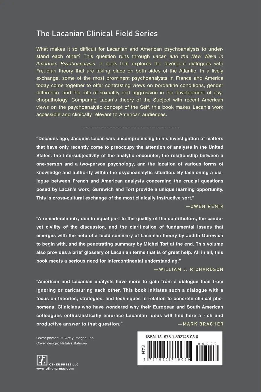 Rückseite: 9781892746030 | Lacan and the New Wave | Judith Feher-Gurewich | Taschenbuch | 1998