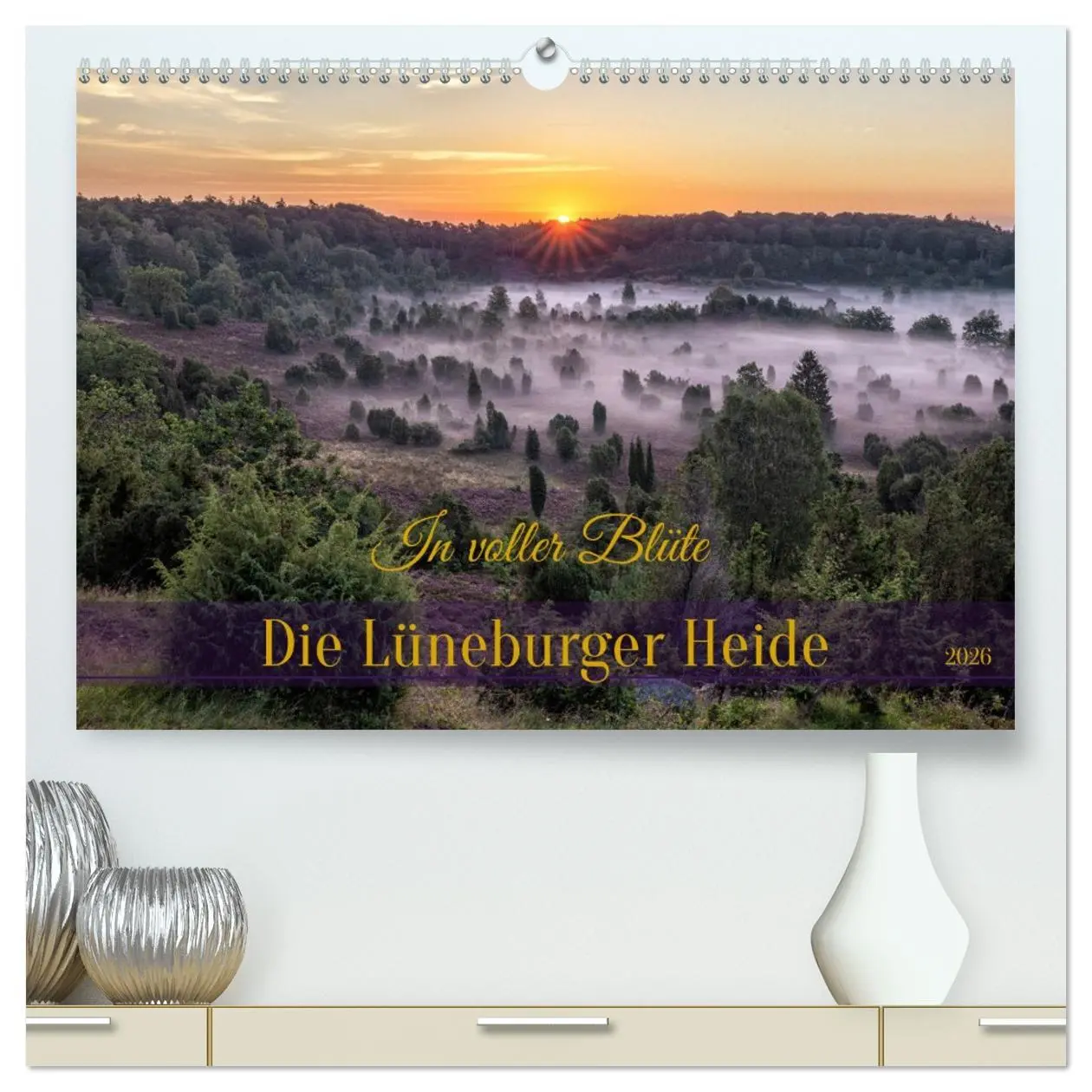 Cover: 9783457486030 | Die Lüneburger Heide - In voller Blüte (hochwertiger Premium...