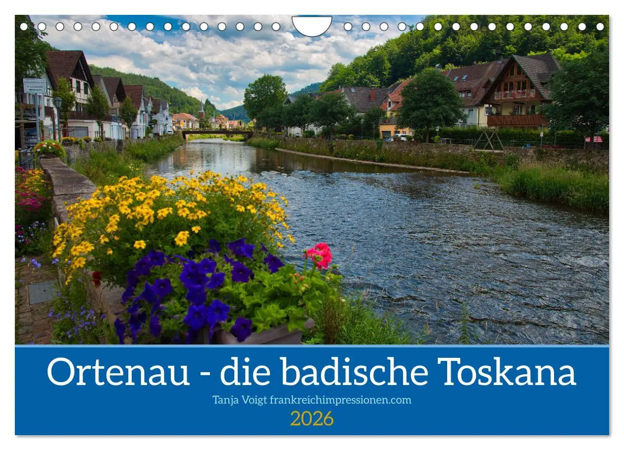 Cover: 9783457626030 | Ortenau - die badische Toskana (Wandkalender 2026 DIN A4 quer),...
