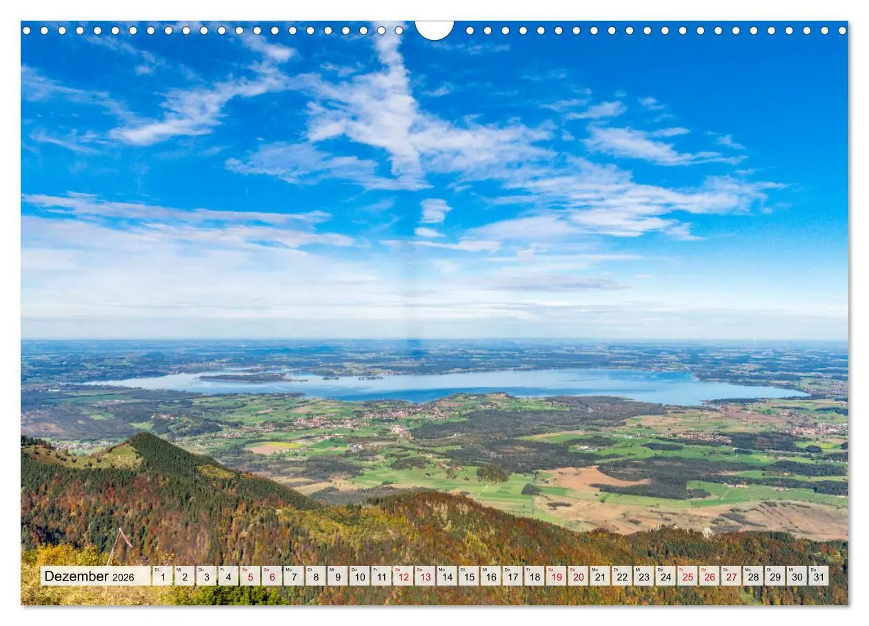Bild: 9783457936030 | Wanderparadies Bayerische Alpen (Wandkalender 2026 DIN A3 quer),...