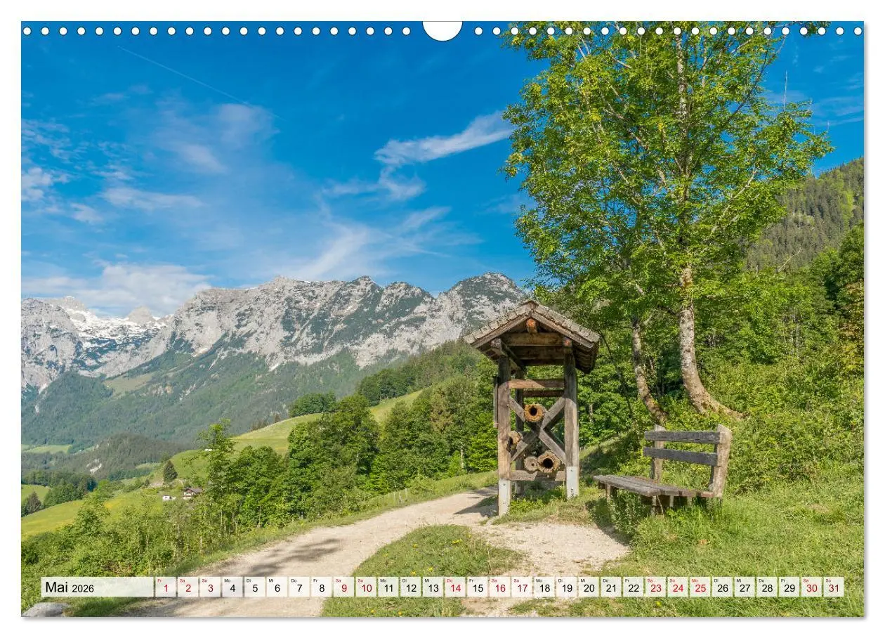 Bild: 9783457936030 | Wanderparadies Bayerische Alpen (Wandkalender 2026 DIN A3 quer),...