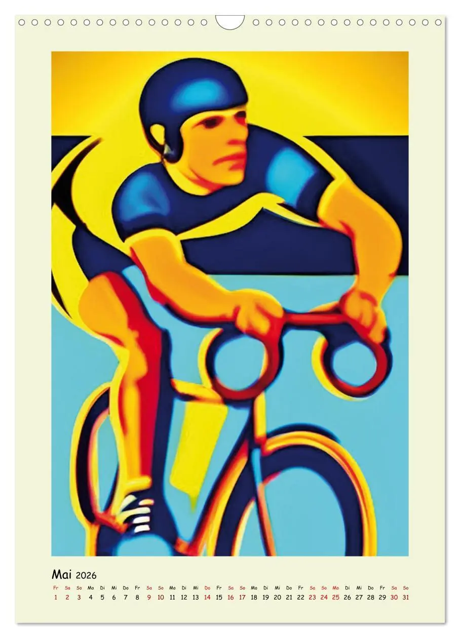 Bild: 9783516336030 | Geliebter Radsport (Wandkalender 2026 DIN A3 hoch), CALVENDO...