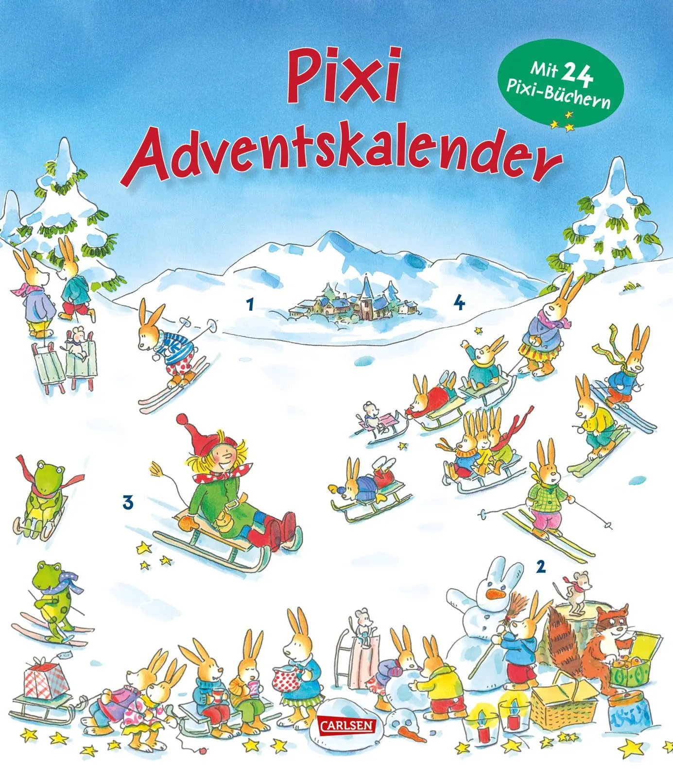 Cover: 9783551056030 | Pixi Adventskalender als Leporello | Box | 1 Taschenbuch | Deutsch