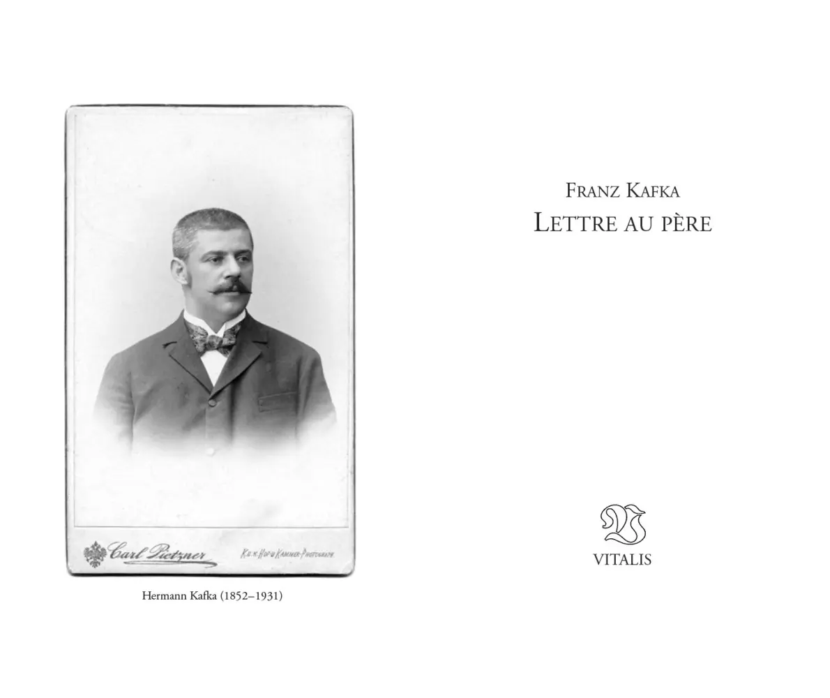 Bild: 9783899196030 | Lettre au père | Franz Kafka | Buch | Mit Lesebändchen | Französisch