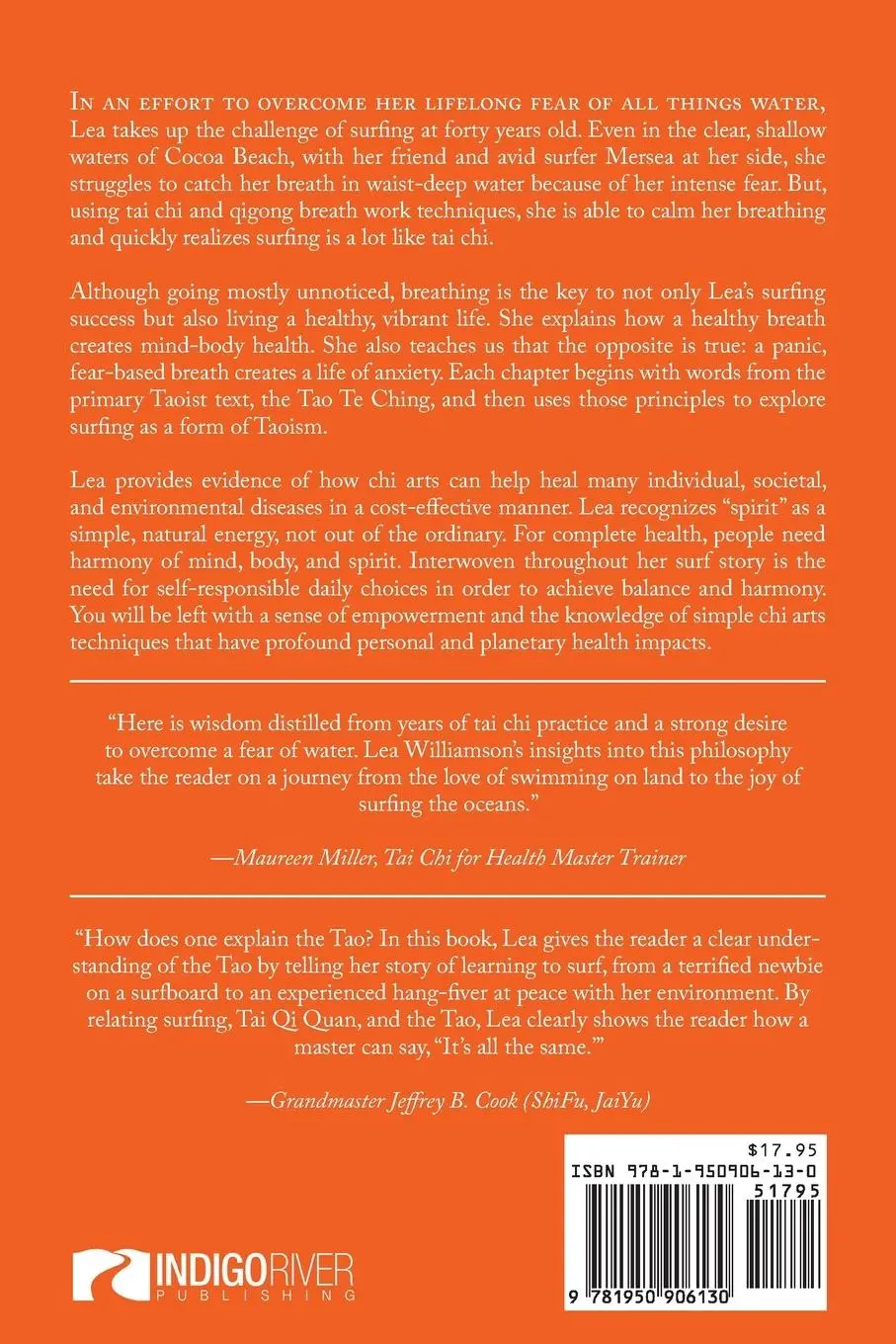 Rückseite: 9781950906130 | Surfing the Sea of Chi | Lea Williamson | Taschenbuch | Englisch