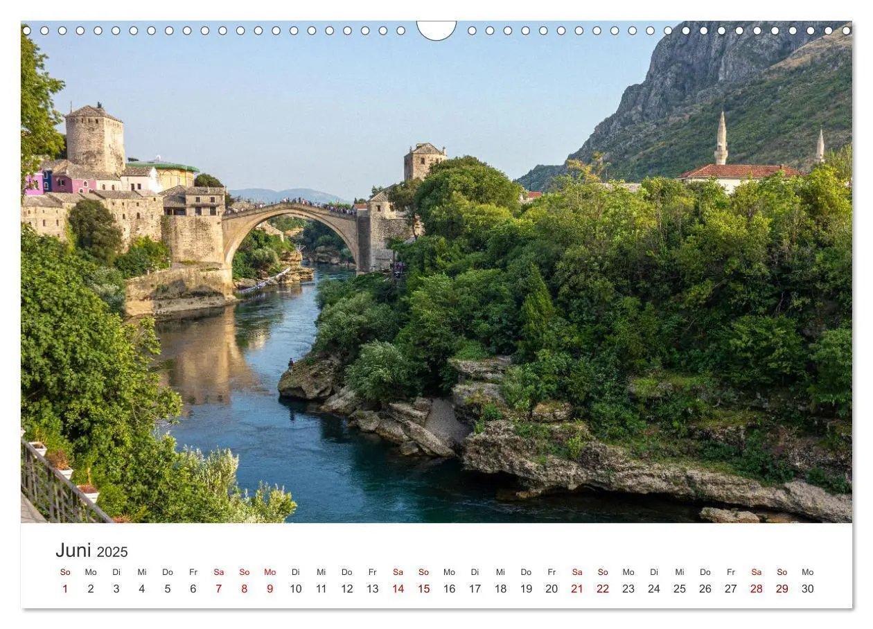 Bild: 9783383986130 | Brücken - Die schönsten Brücken der Welt. (Wandkalender 2025 DIN A3...