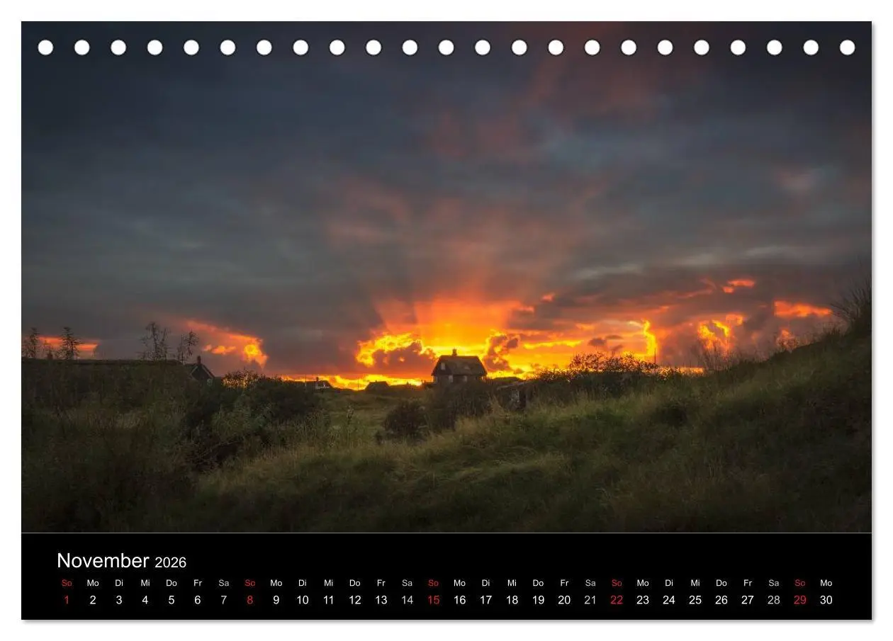 Bild: 9783516016130 | Fanø - Meine Insel (Tischkalender 2026 DIN A5 quer), CALVENDO...