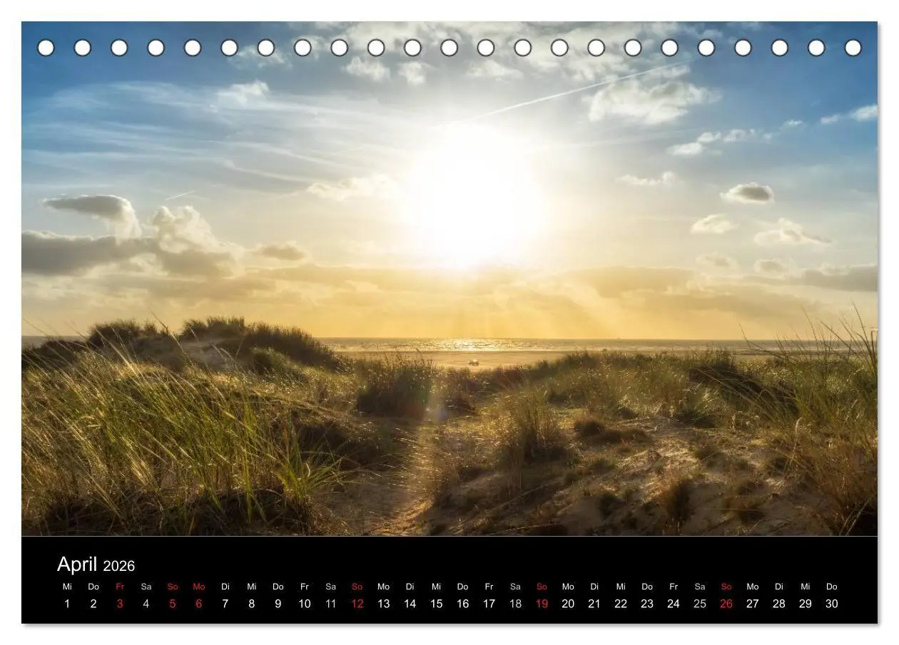 Bild: 9783516016130 | Fanø - Meine Insel (Tischkalender 2026 DIN A5 quer), CALVENDO...