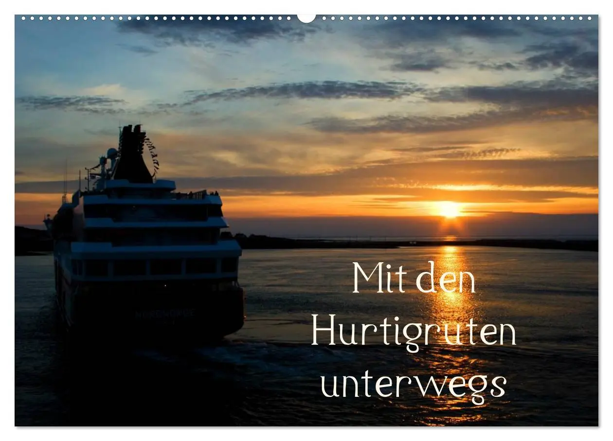 Cover: 9783516186130 | Mit den Hurtigruten unterwegs (Wandkalender 2026 DIN A2 quer),...