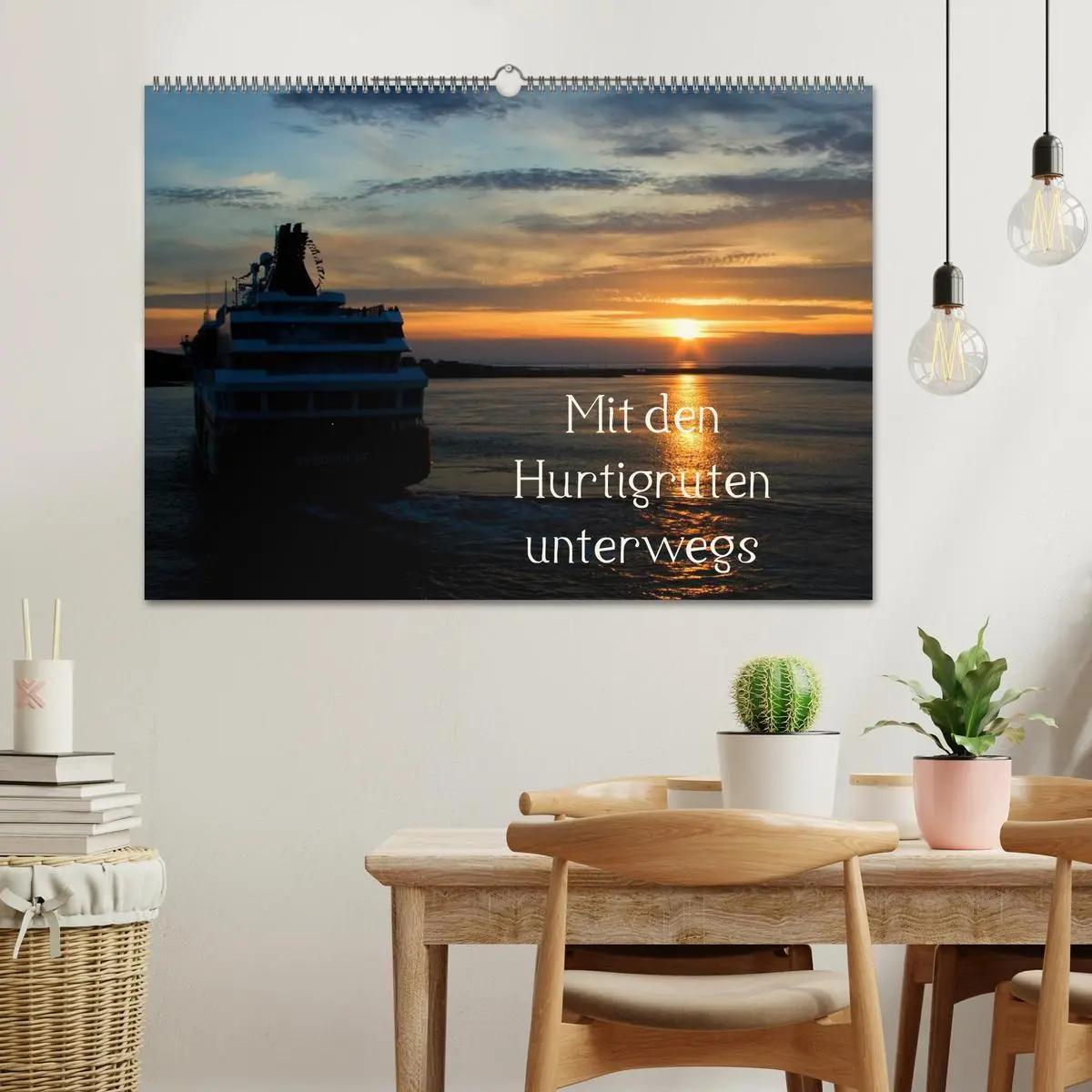 Bild: 9783516186130 | Mit den Hurtigruten unterwegs (Wandkalender 2026 DIN A2 quer),...