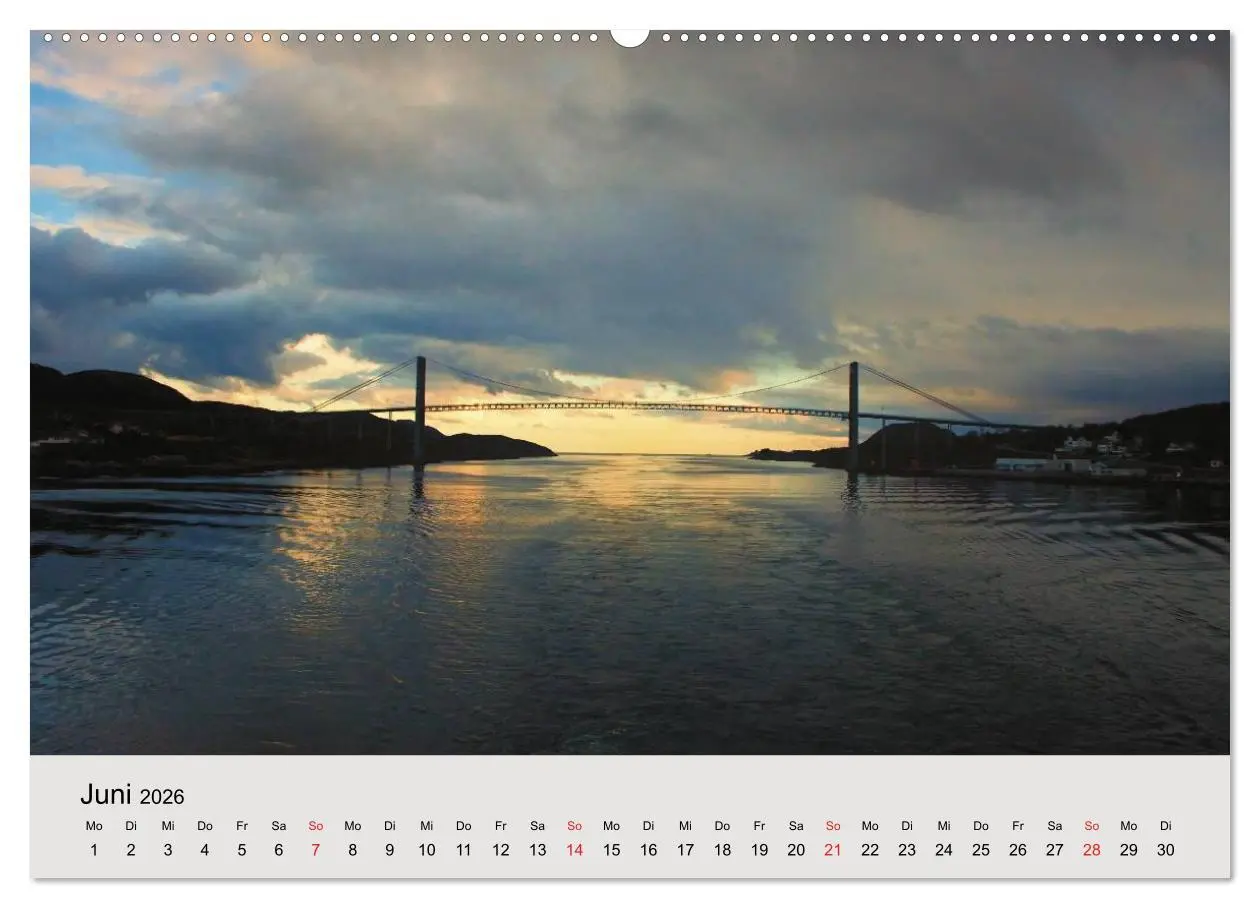 Bild: 9783516186130 | Mit den Hurtigruten unterwegs (Wandkalender 2026 DIN A2 quer),...