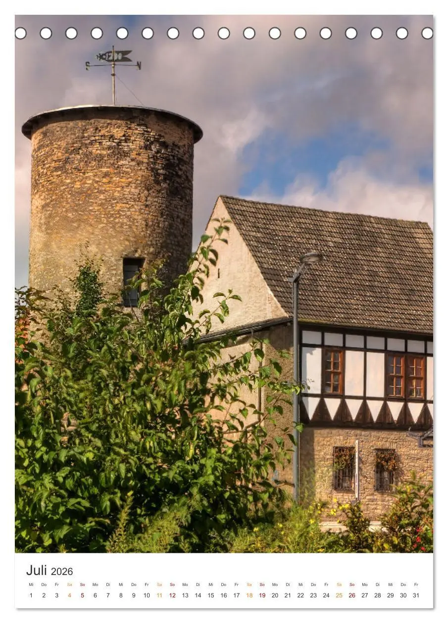 Bild: 9783516326130 | Die Stadt Hettstedt (Tischkalender 2026 DIN A5 hoch), CALVENDO...