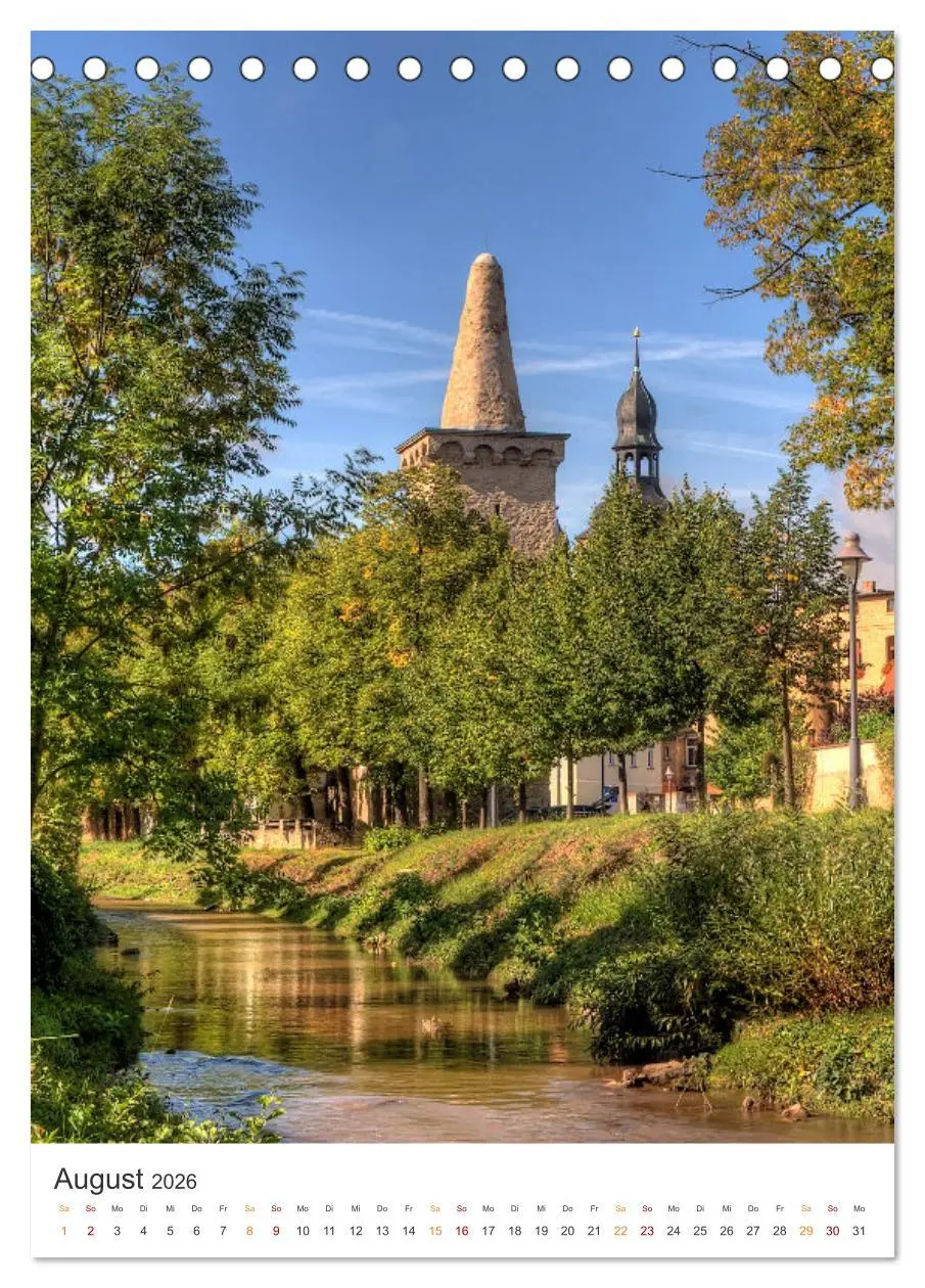 Bild: 9783516326130 | Die Stadt Hettstedt (Tischkalender 2026 DIN A5 hoch), CALVENDO...