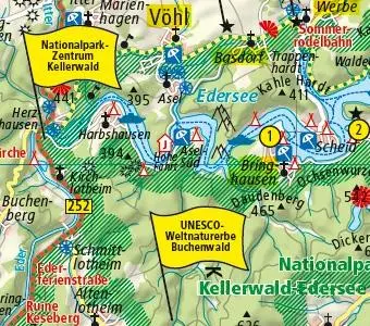 Bild: 9783747306130 | GrimmHeimat NordHessen 1:190 000 | (Land-)Karte | Erlebnisführer