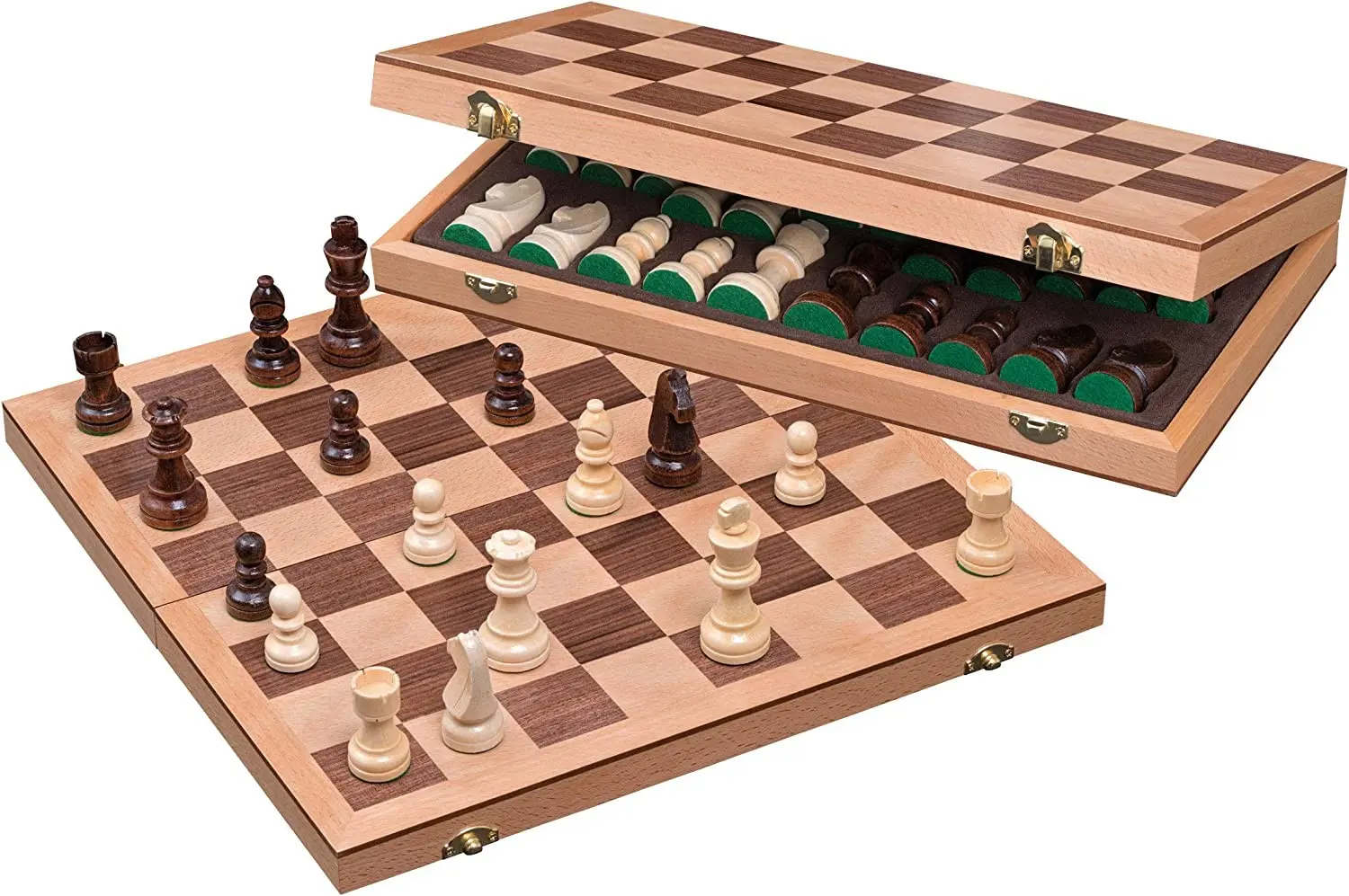 Cover: 4014156026230 | Philos 2623 - Schachset, Schach-Kassette, Holz, Feld 43mm | Deutsch
