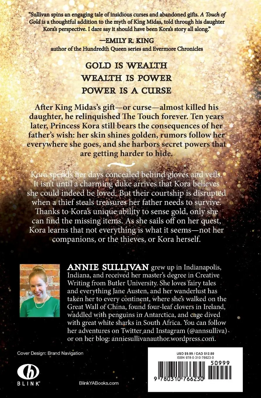 Rückseite: 9780310766230 | A Touch of Gold | Annie Sullivan | Taschenbuch | Englisch | 2019