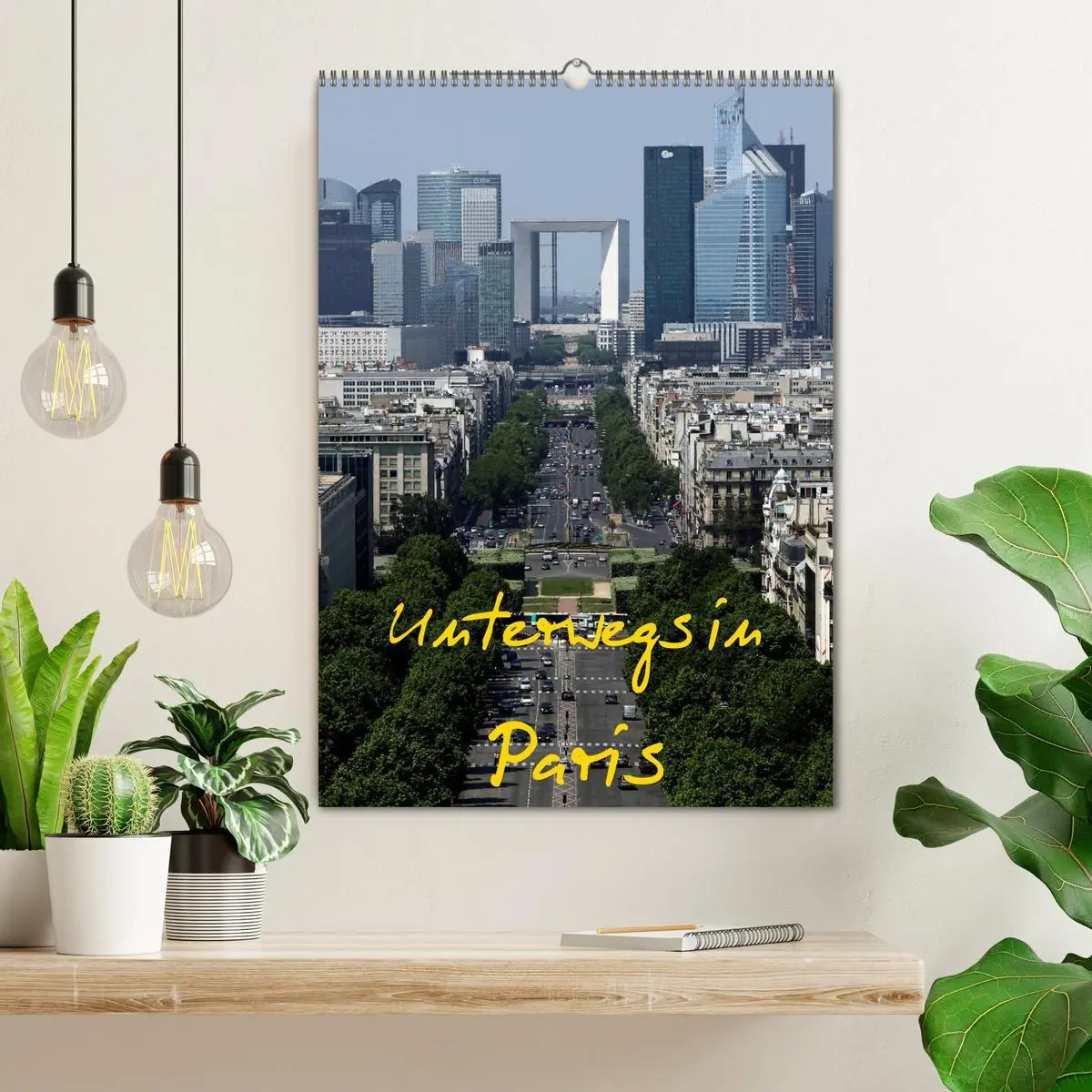 Bild: 9783516486230 | Unterwegs in Paris (Wandkalender 2026 DIN A2 hoch), CALVENDO...