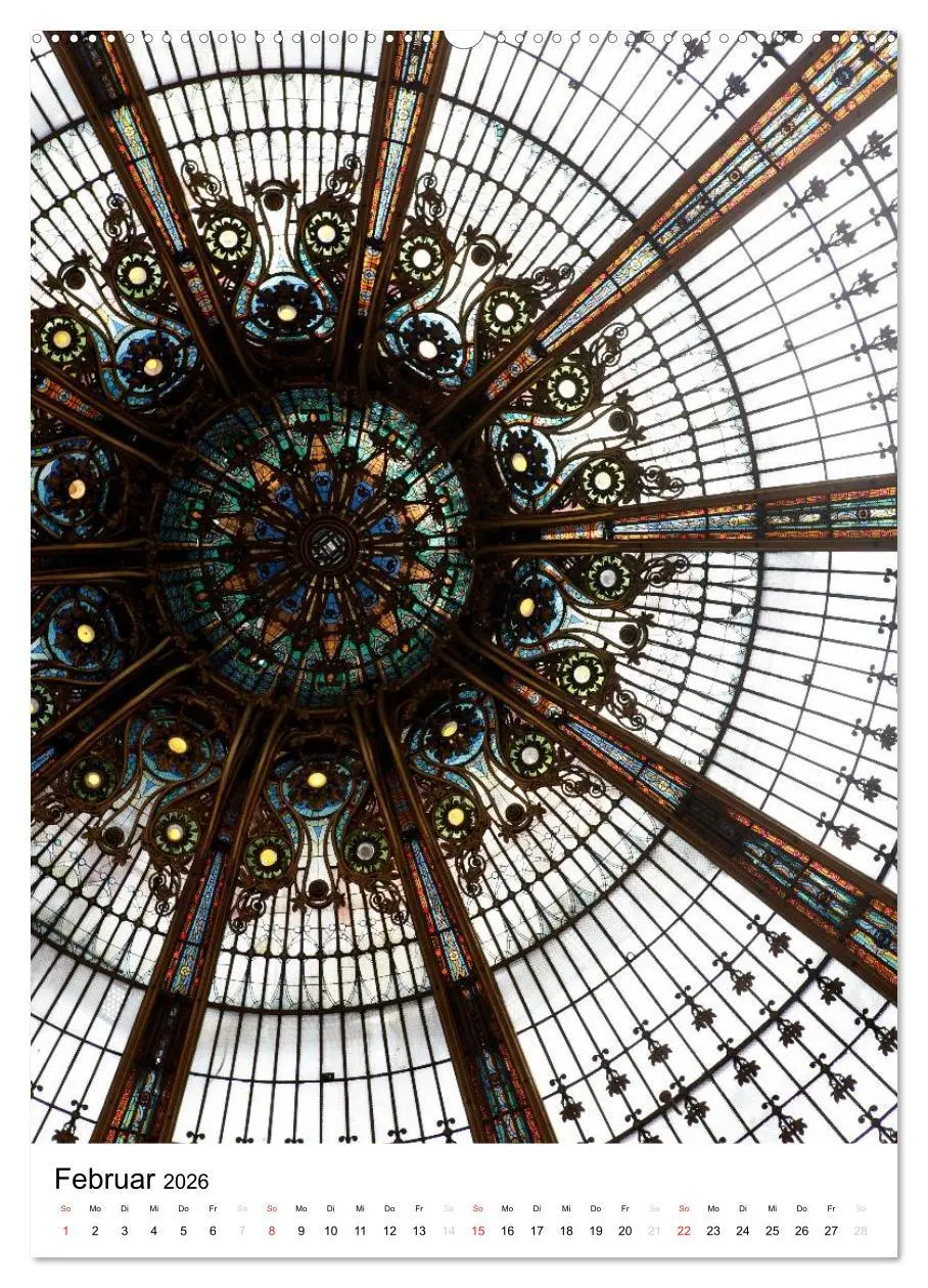 Bild: 9783516486230 | Unterwegs in Paris (Wandkalender 2026 DIN A2 hoch), CALVENDO...