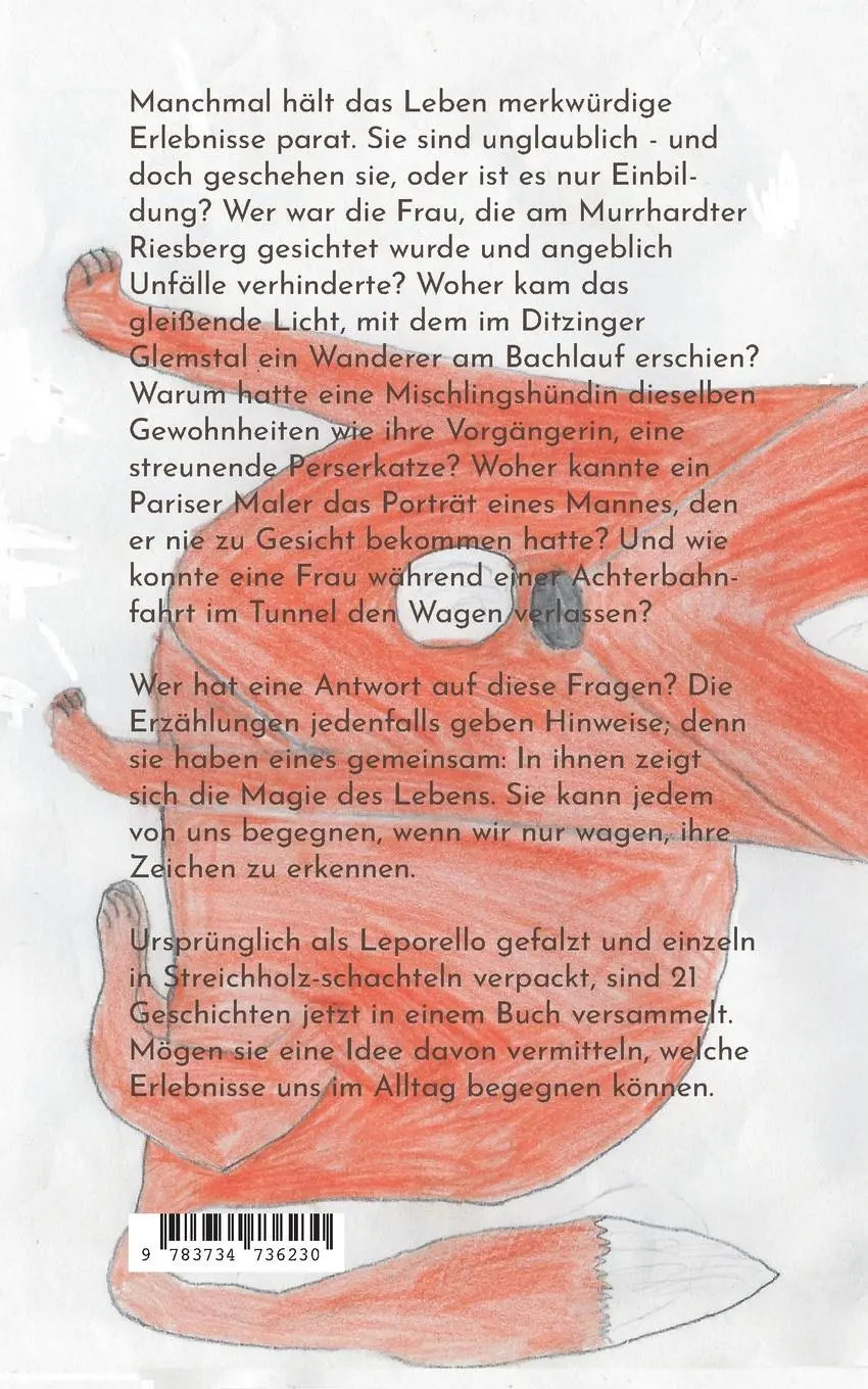 Rückseite: 9783734736230 | Geschichten aus der Streichholzschachtel | 21 magische Erlebnisse