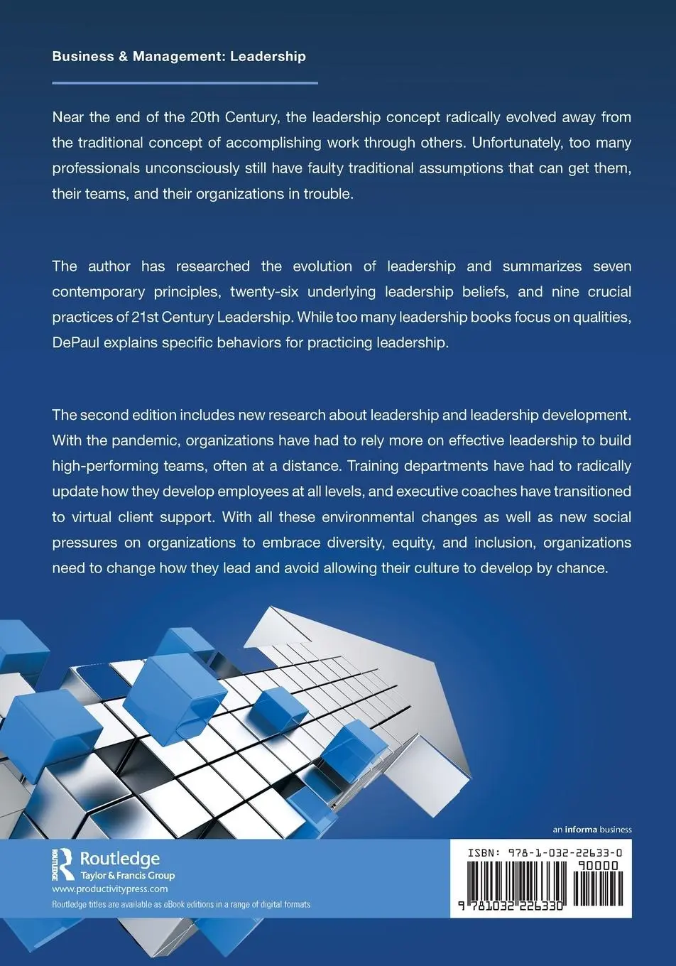 Rückseite: 9781032226330 | Nine Practices of 21st Century Leadership | Gary A. Depaul | Buch