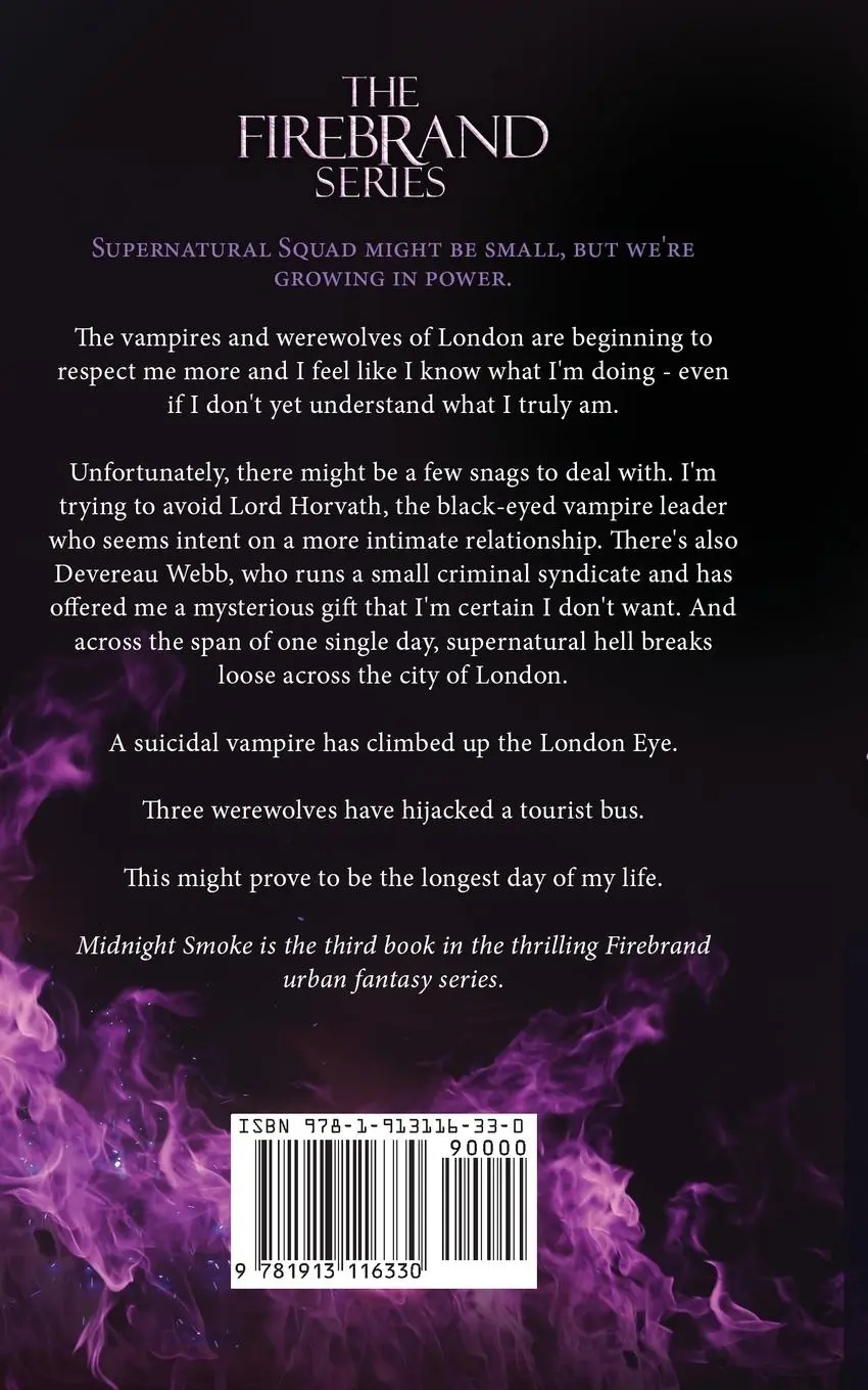 Rückseite: 9781913116330 | Midnight Smoke | Helen Harper | Taschenbuch | Englisch | 2020